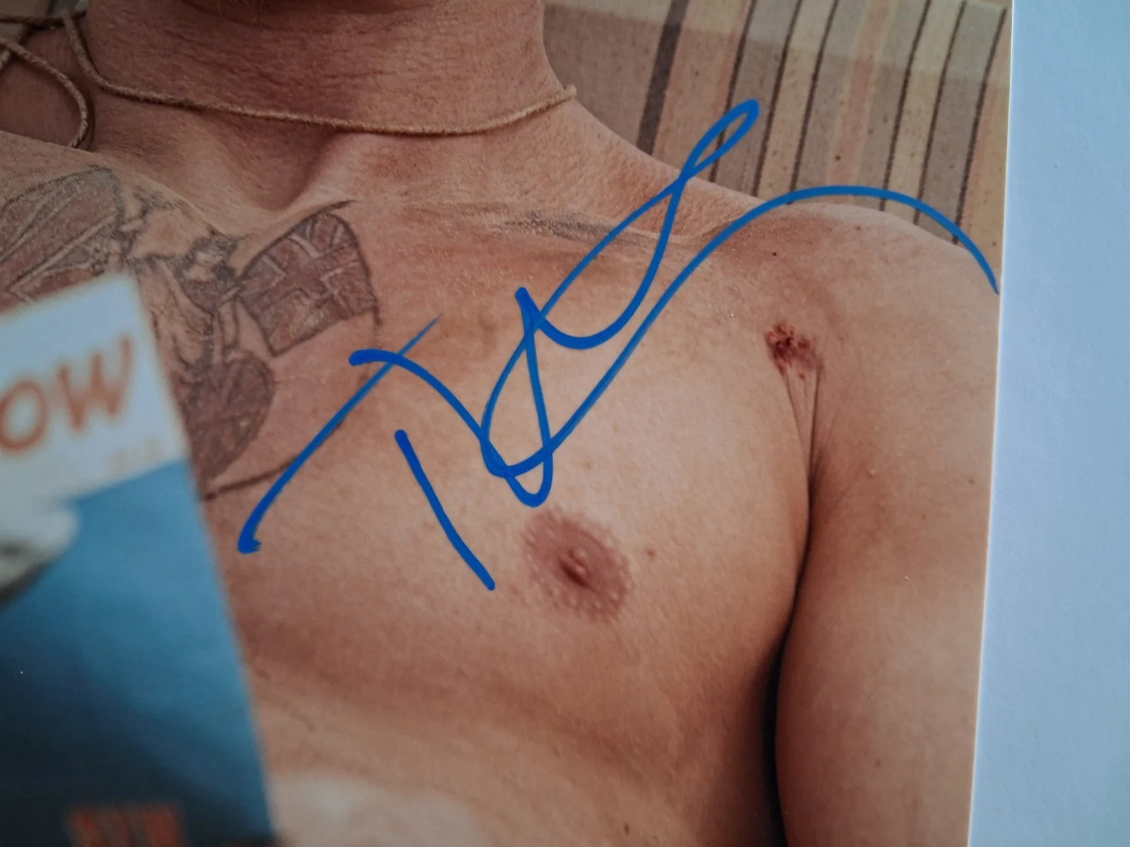 THEO BARKLEM-BIGGS in SAS: ROGUE HEROES - Genuine hand signed 8x10 autograph, изображение 2