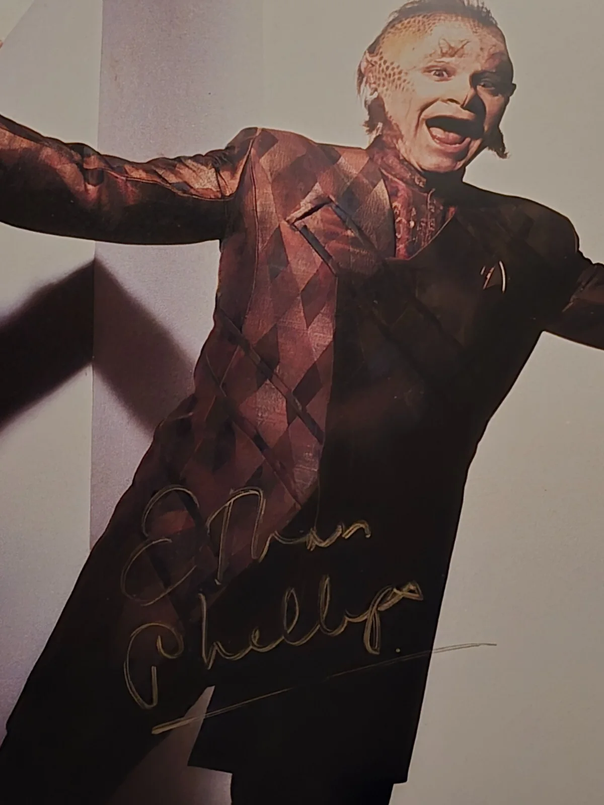 Ethan Phillips — Star Trek: Voyager Ethan Phillips Signed Authentic Autograph Photo Size 8" x 10"