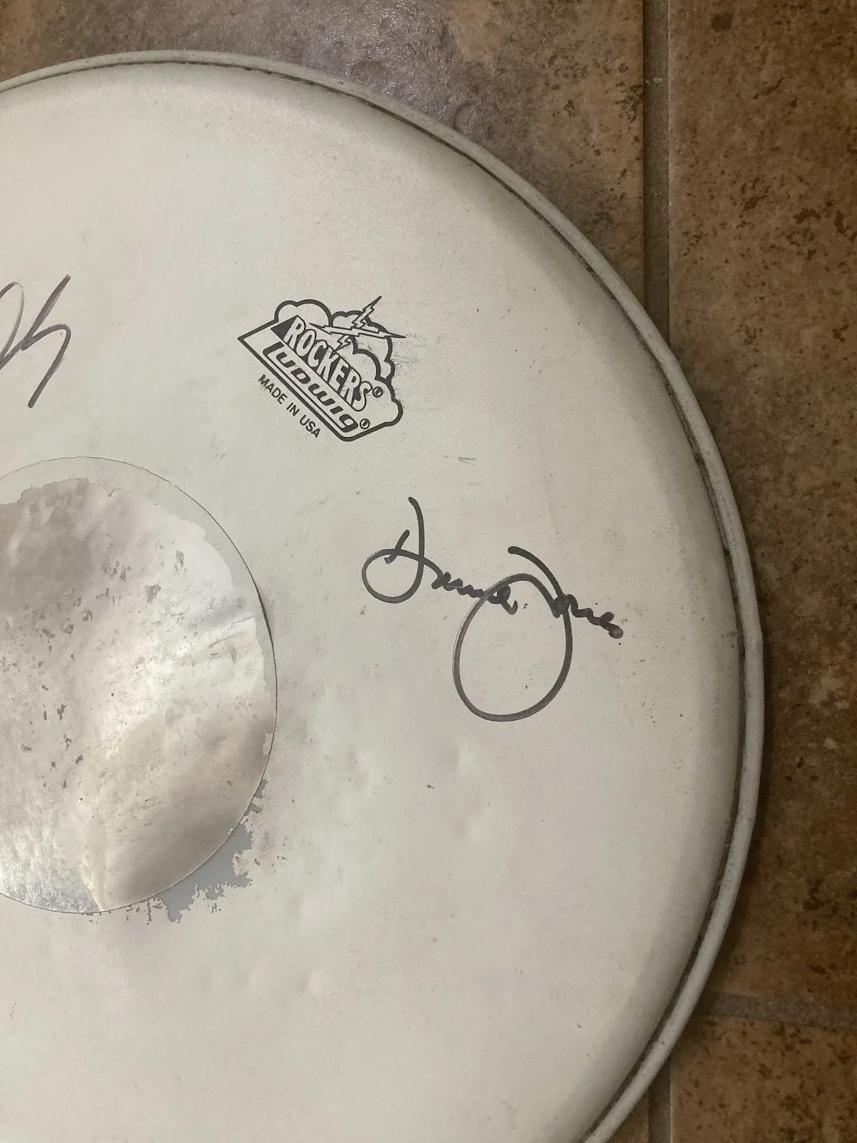 The Monkeys Drumhead Signed By Micky Dolenz, Davy Jones, Peter Tork 14.5” Diam, изображение 3