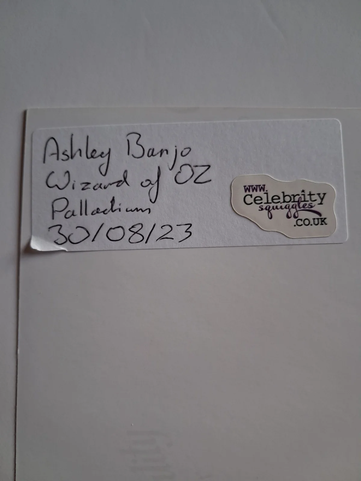 ASHLEY BANJO from DIVERSITY - Genuine hand signed 8x10 autograph, image 3