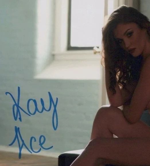 Kay Ace — CrAzY hott 🔥, signature model, Kay Ace- signed 8x10 Photo w/COA, image 2