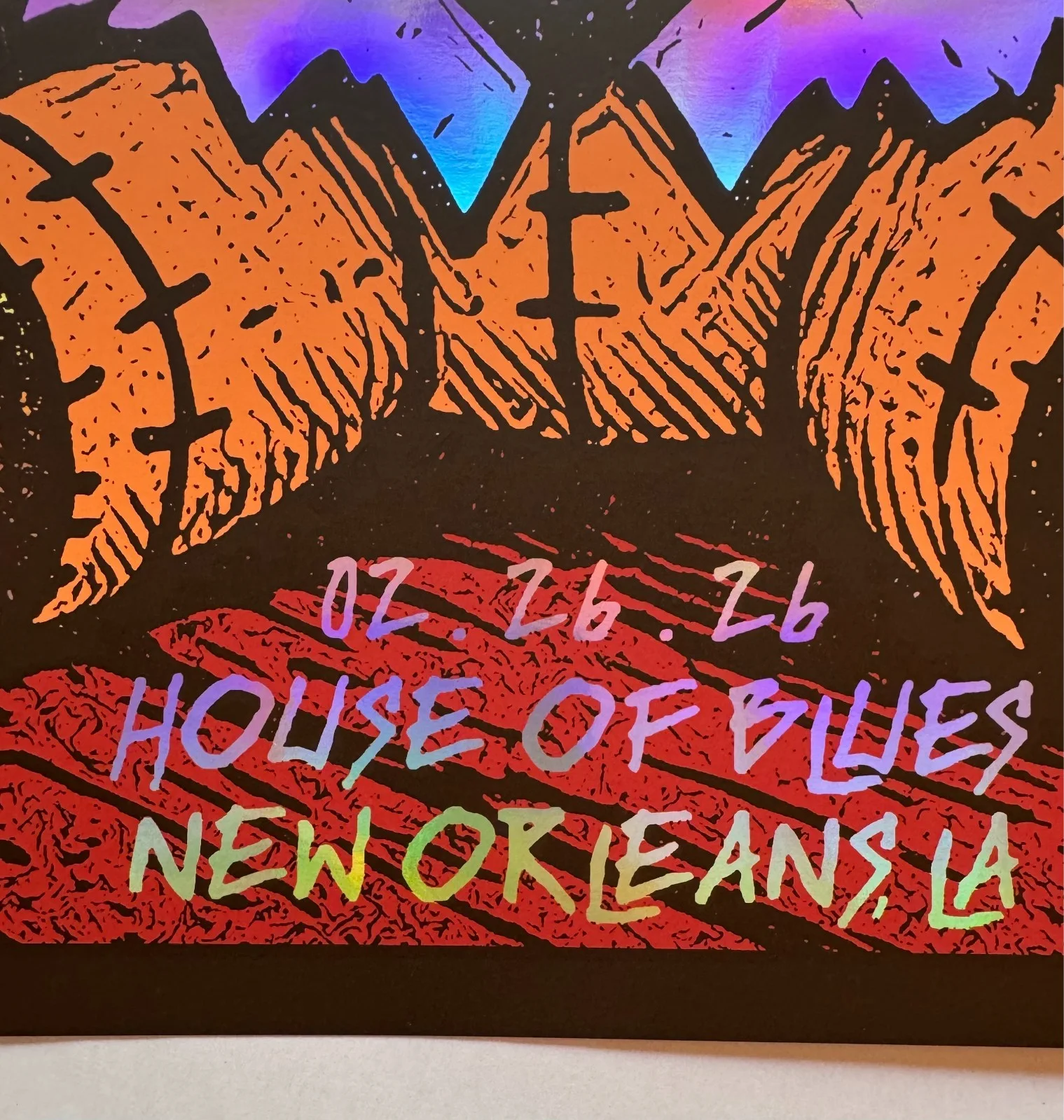 Descendents Foil Edition Poster (Limited to 25) - New Orleans Gig 2/26/2026, изображение 2