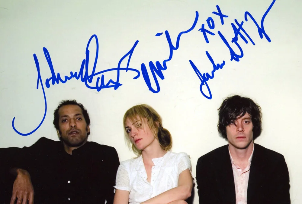 EMILY HAINES - METRIC — METRIC Band ALL 4 signed 8x10 Photo AUTOGRAPHED d PROOF Emily Haines ACOA COA, изображение 4