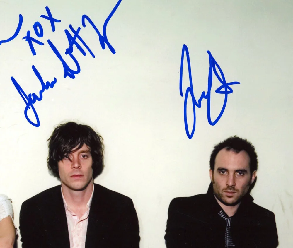 EMILY HAINES - METRIC — METRIC Band ALL 4 signed 8x10 Photo AUTOGRAPHED d PROOF Emily Haines ACOA COA, изображение 5