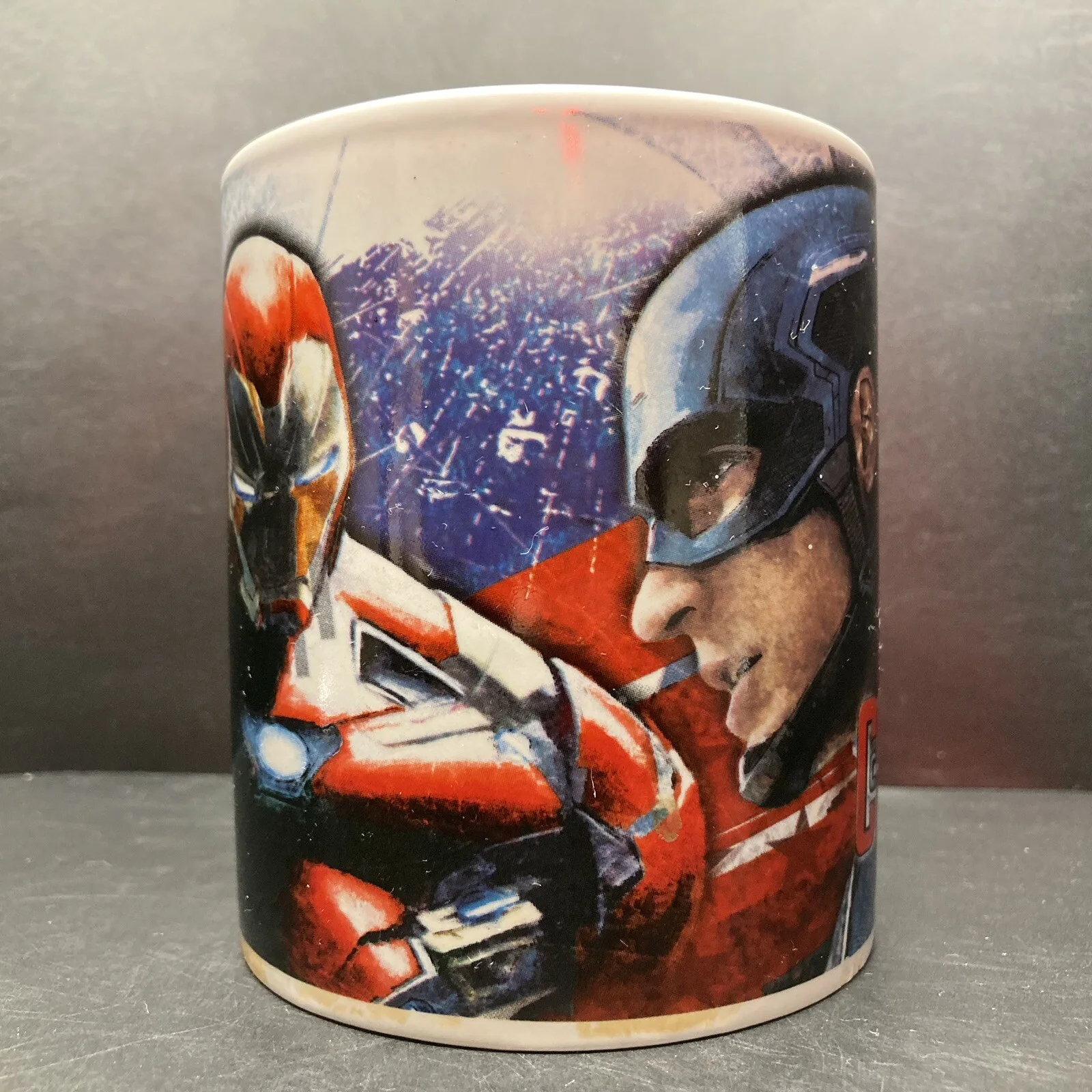 Marvel Captain America Civil War Ceramic Mug BB Designs *chipped*, image 2