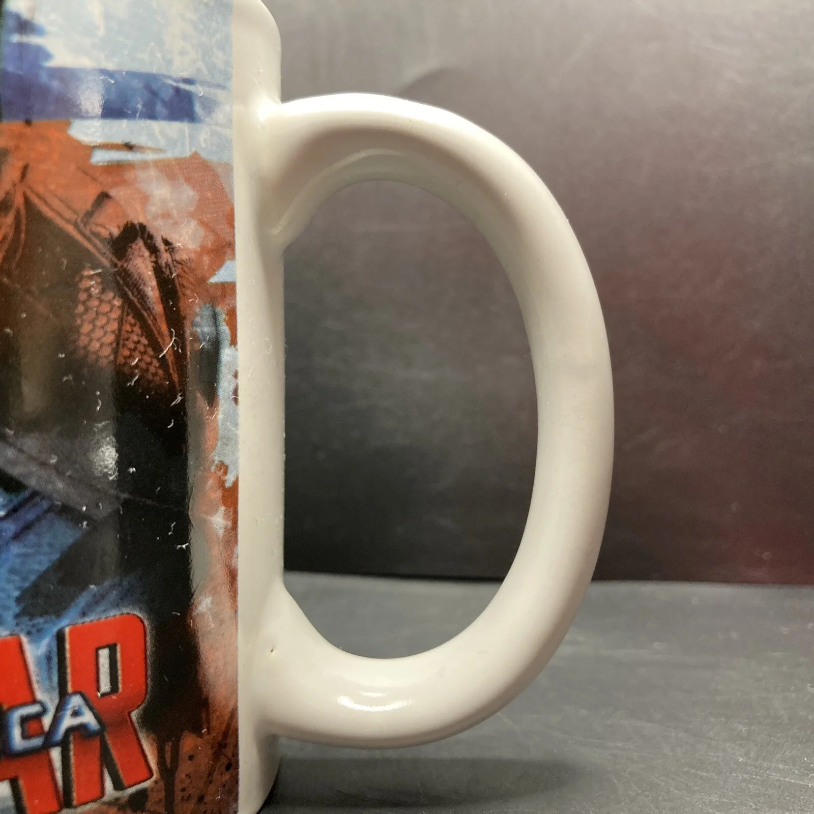 Marvel Captain America Civil War Ceramic Mug BB Designs *chipped*, image 5