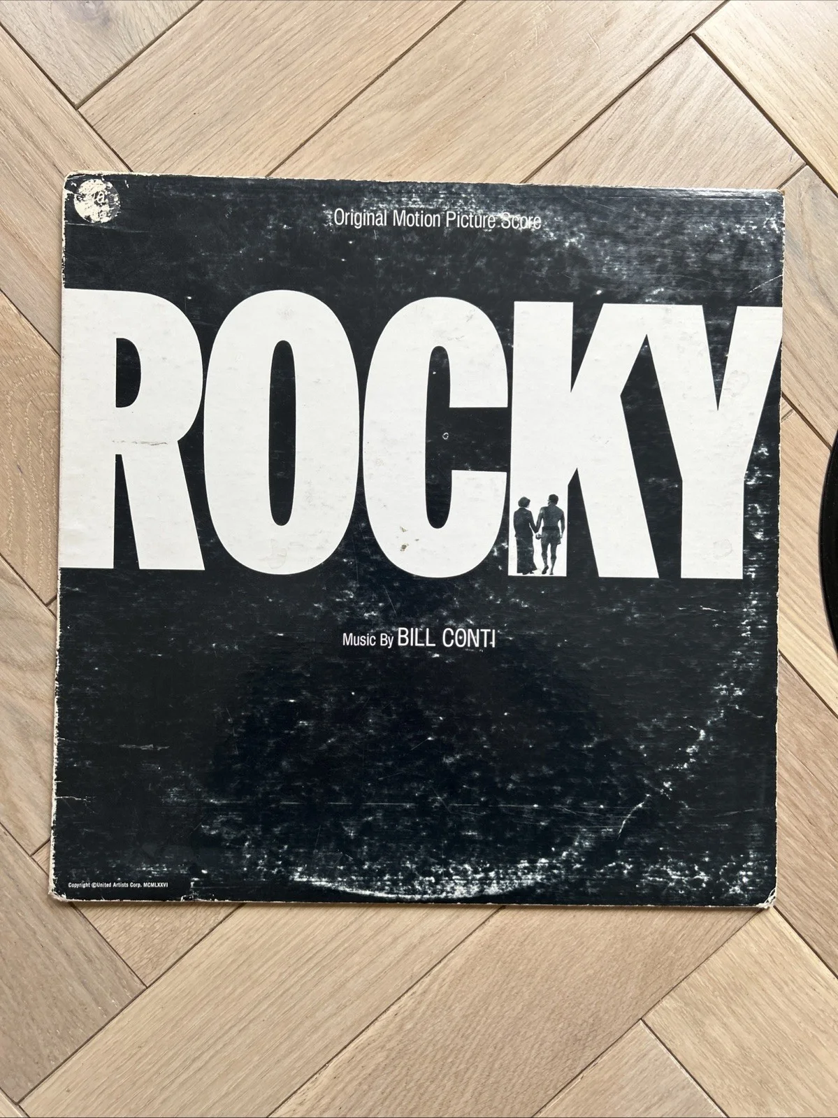 FRANK STALLONE Hand Signed Autograph Rocky Album Vinyl, image 4