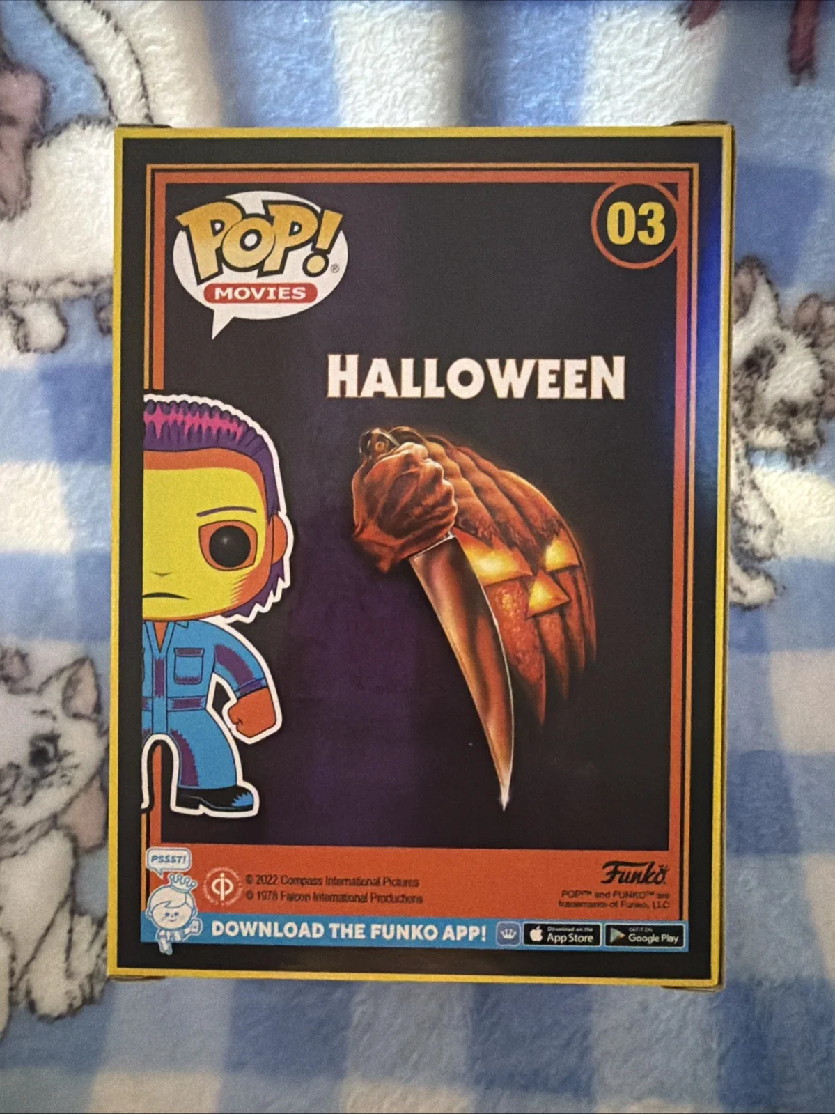 Funko Pop Horror Michael Myers Black Light Dual Signed Tom Morga & Brad Loree, image 4