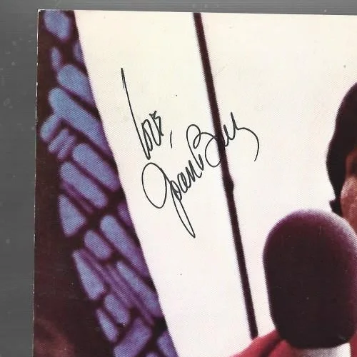 original Hand signed 8 x 10 photo by Joan Baez, image 2