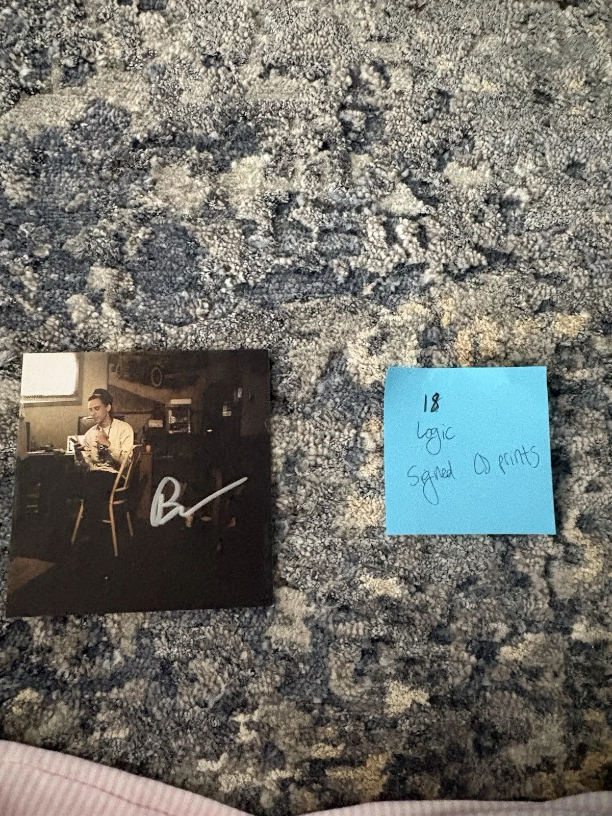 Logic Signed Original CD & Booklet Music Autographed Insert, image 2