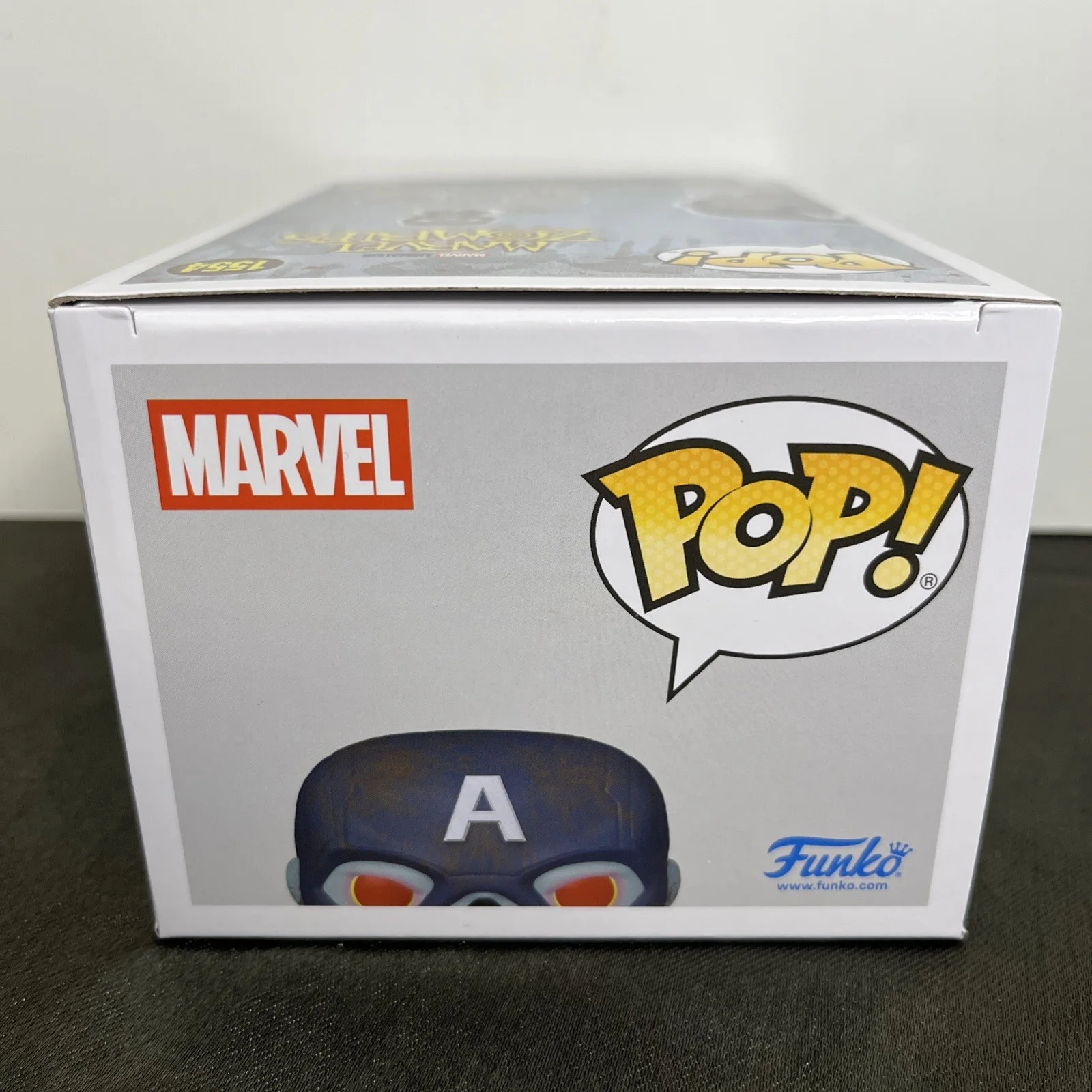 Chris Evans — Chris Evans Autographed Zombie Captain America Funko Pop! #1554 With COA, image 5