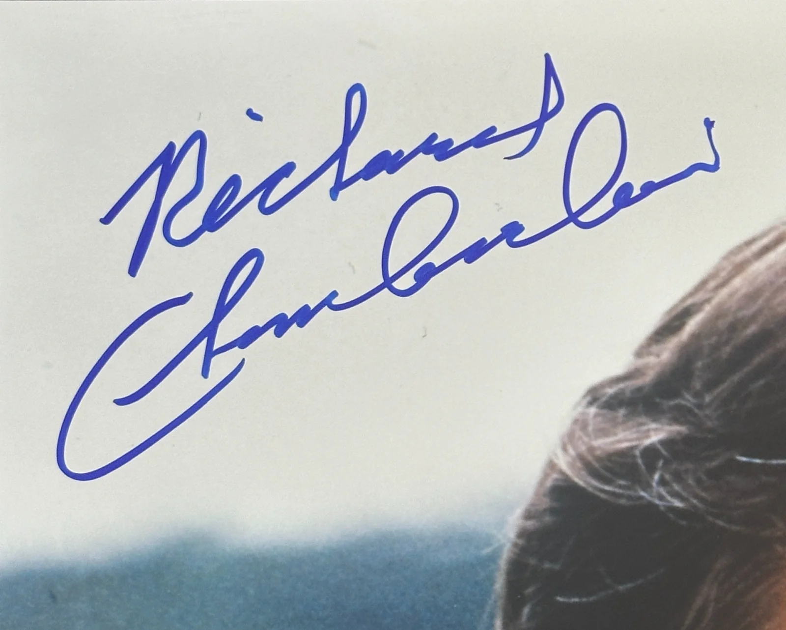 RICHARD CHAMBERLAIN — RICHARD CHAMBERLAIN Signed 16x20 PHOTO Beckett Authenticated BAS, image 2