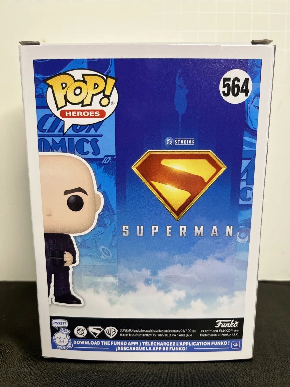Nicholas Hoult — Nicholas Hoult Signed Lex Luther Funko Pop 564 Autographed With COA, image 3