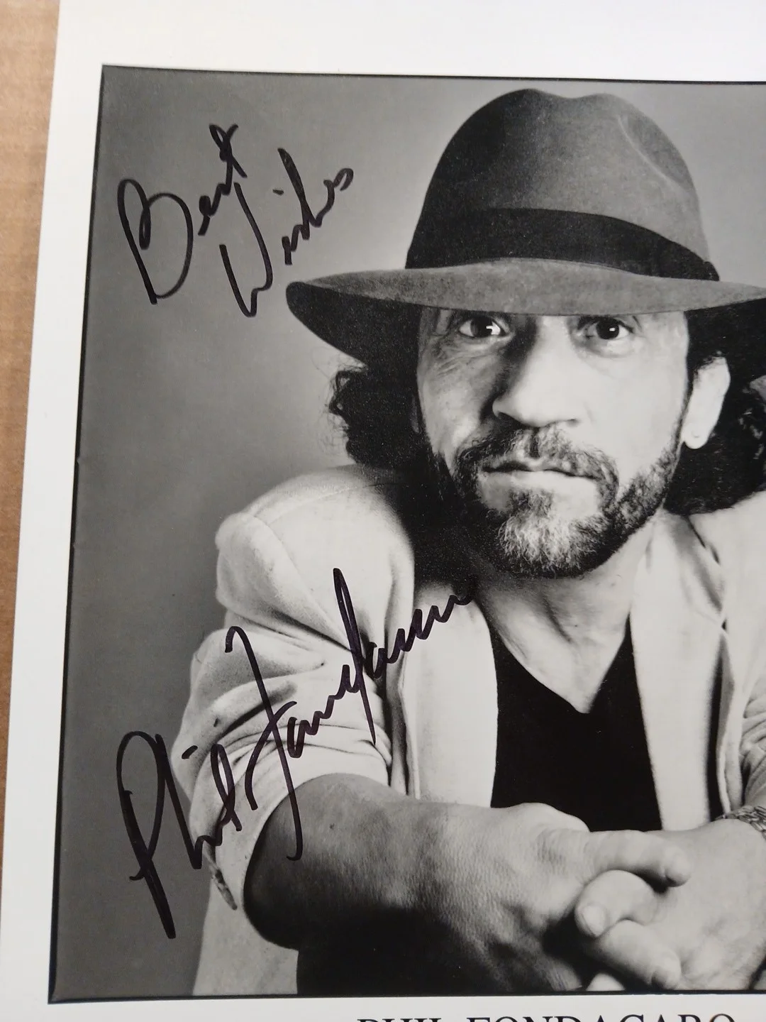 Phil Fondacaro — Phil Fondacaro 8x10 Autographed Headshot Photo Return of the Jedi No COA, изображение 2