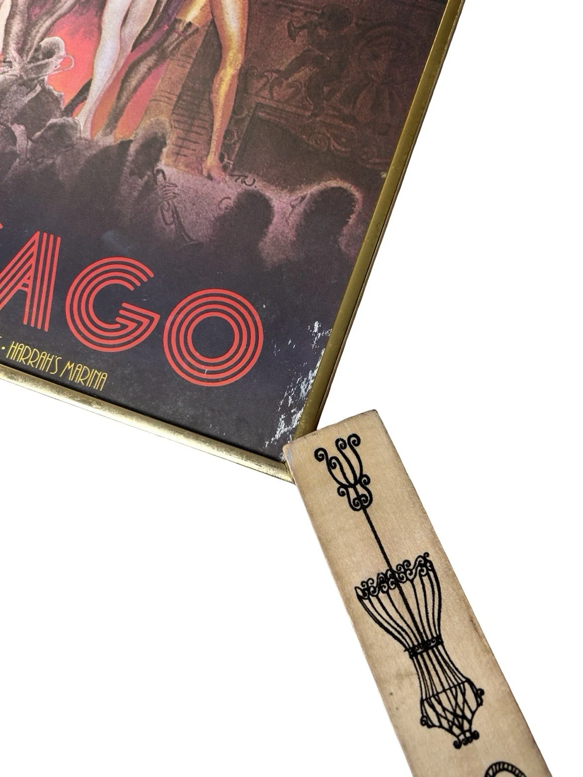 Chicago Chita Rivera Harry Guardino Hand Signed Original Broadway Poster READ, изображение 4