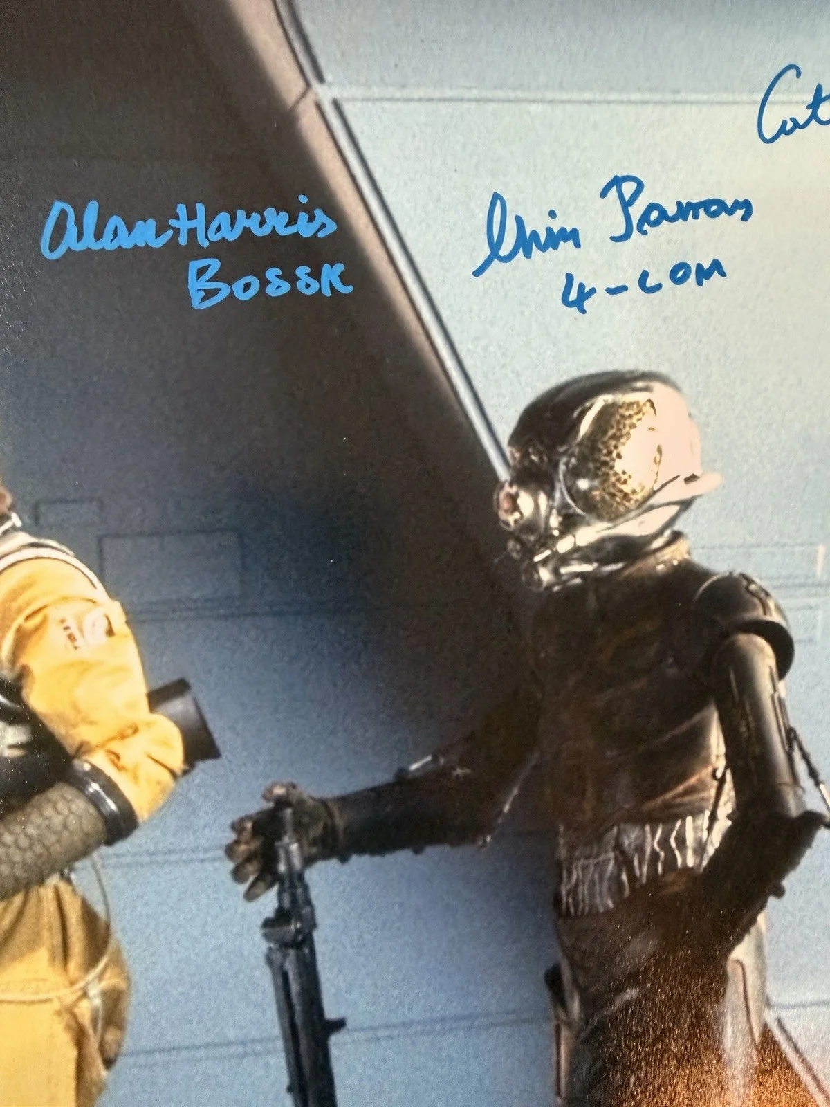 Star Wars Bounty Hunters SIGNED PHOTO 16x20 Jeremy Bulloch Boba Fett Empire X5, изображение 3