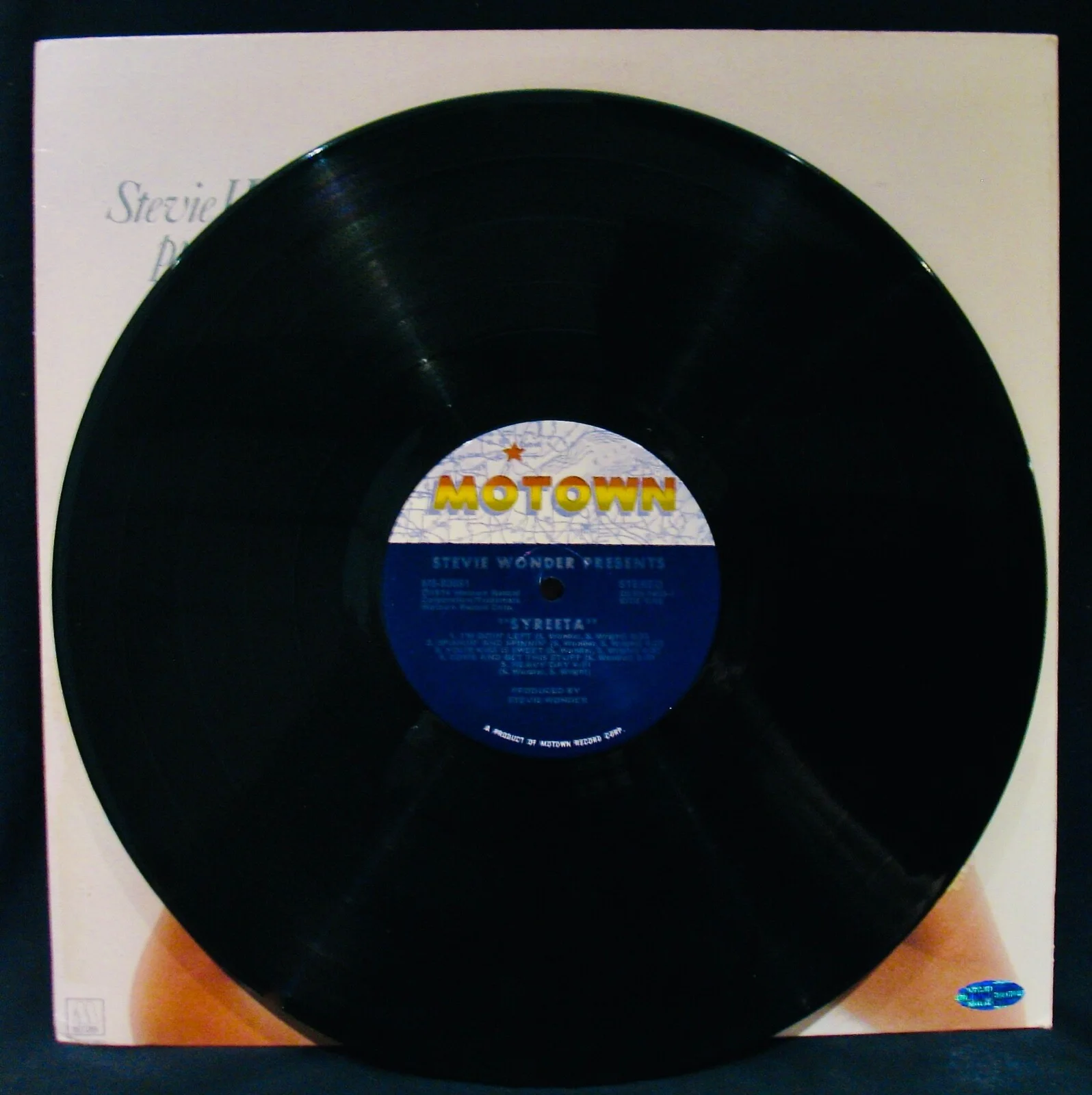 STEVIE WONDER • Autographed SYREETA Album~With Hologram/COA~Soul~Funk~Motown, изображение 4