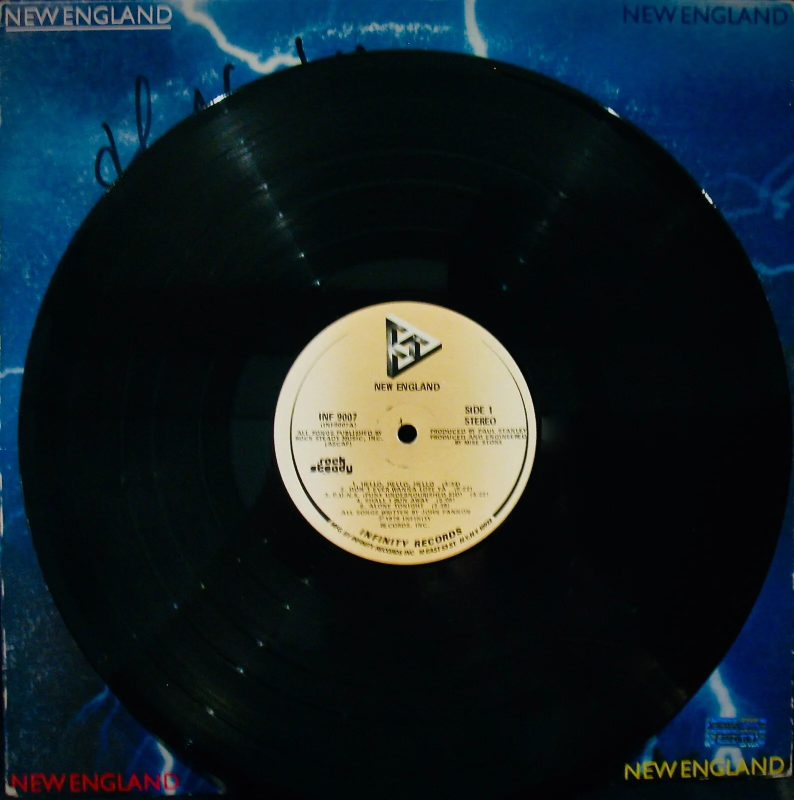 NEW ENGLAND • Signed NEW ENGLAND Album~w/Hologram/COA~Don't Ever Wanna Lose Ya, изображение 3