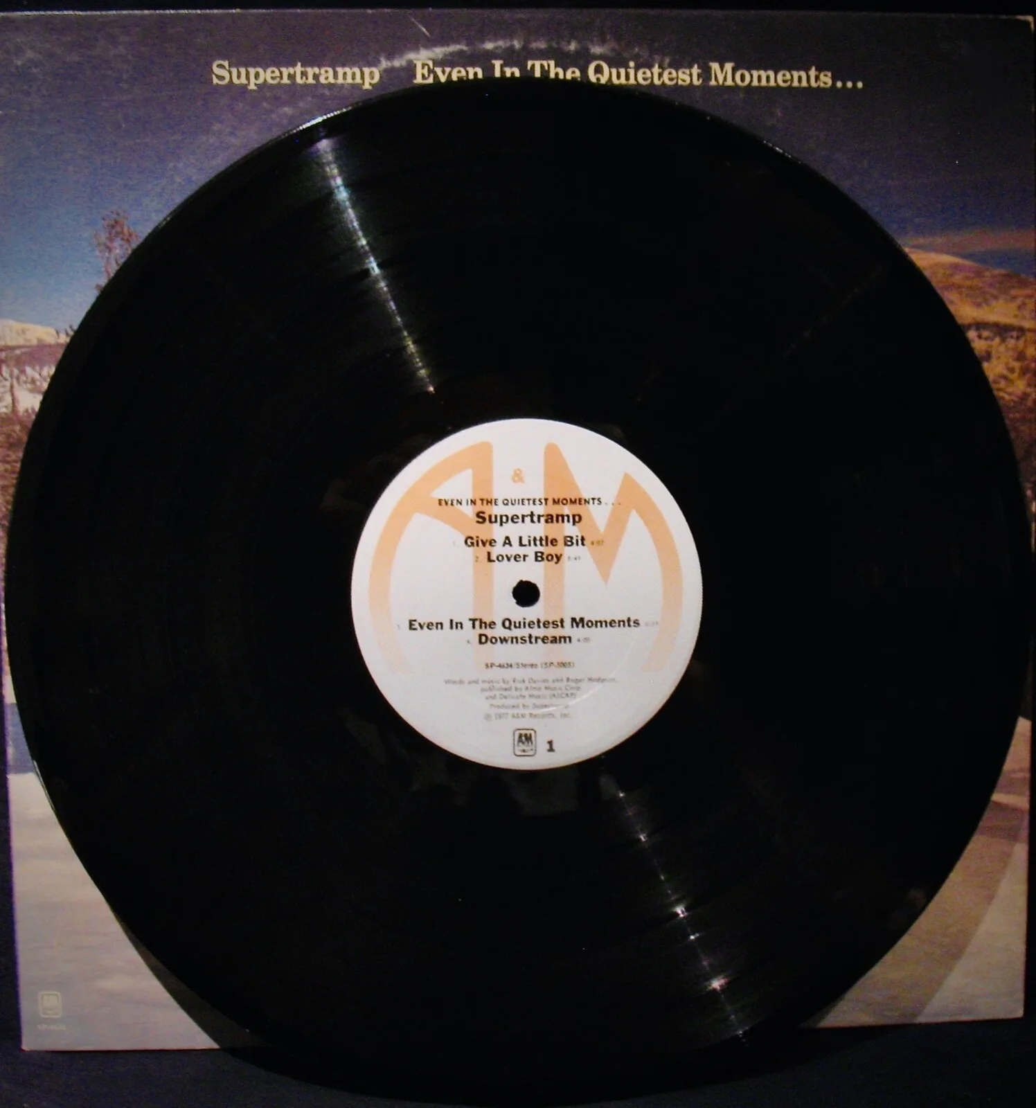 SUPERTRAMP~Roger Hodgson Signed EVEN IN THE QUIETEST MOMENTS... Album, изображение 2