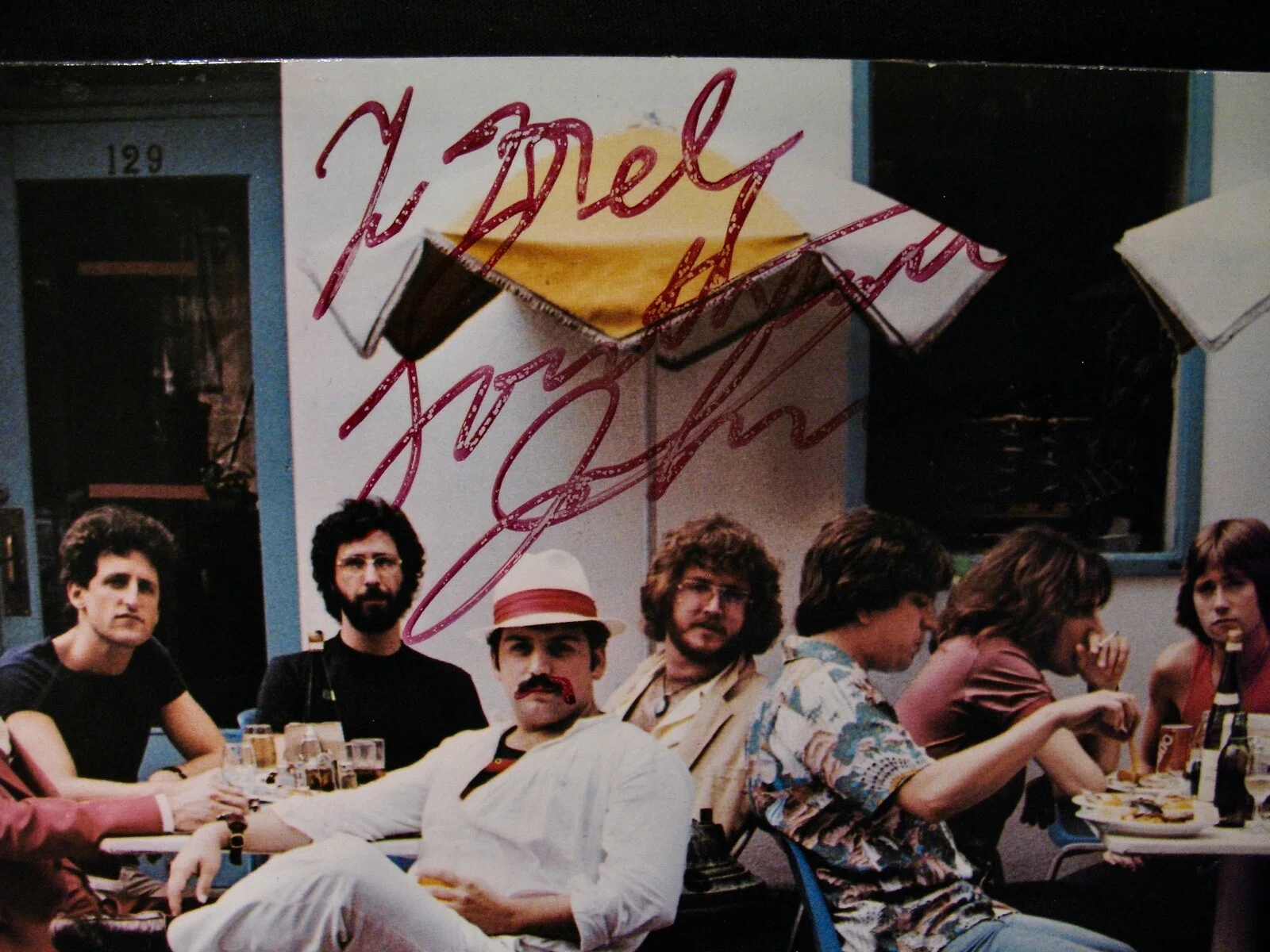 SOUTHSIDE JOHNNY & THE ASBURY JUKES Autographed HEARTS OF STONE Promo Album, изображение 2