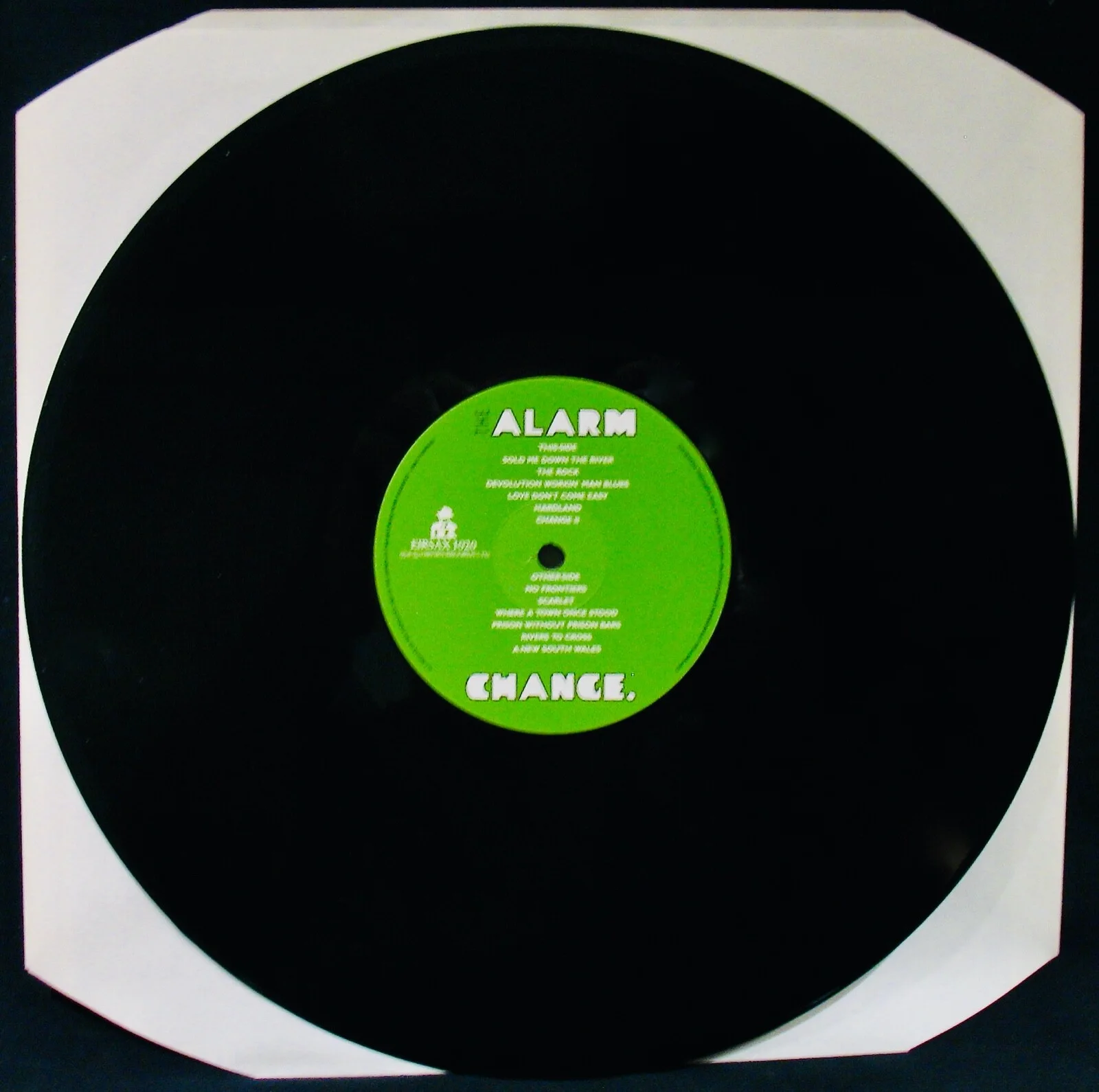 THE ALARM~Autographed CHANGE Album by Mike Peters, Dave Sharp + Eddie~Near Mint, изображение 2