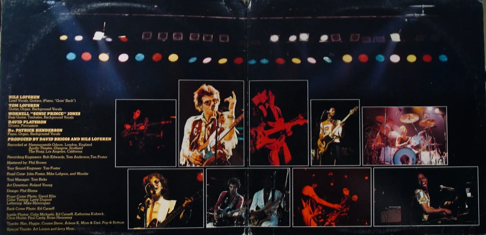 NILS LOFGREN • Signed NIGHT AFTER NIGHT Album~With Hologram/COA~E STREET BAND, изображение 3