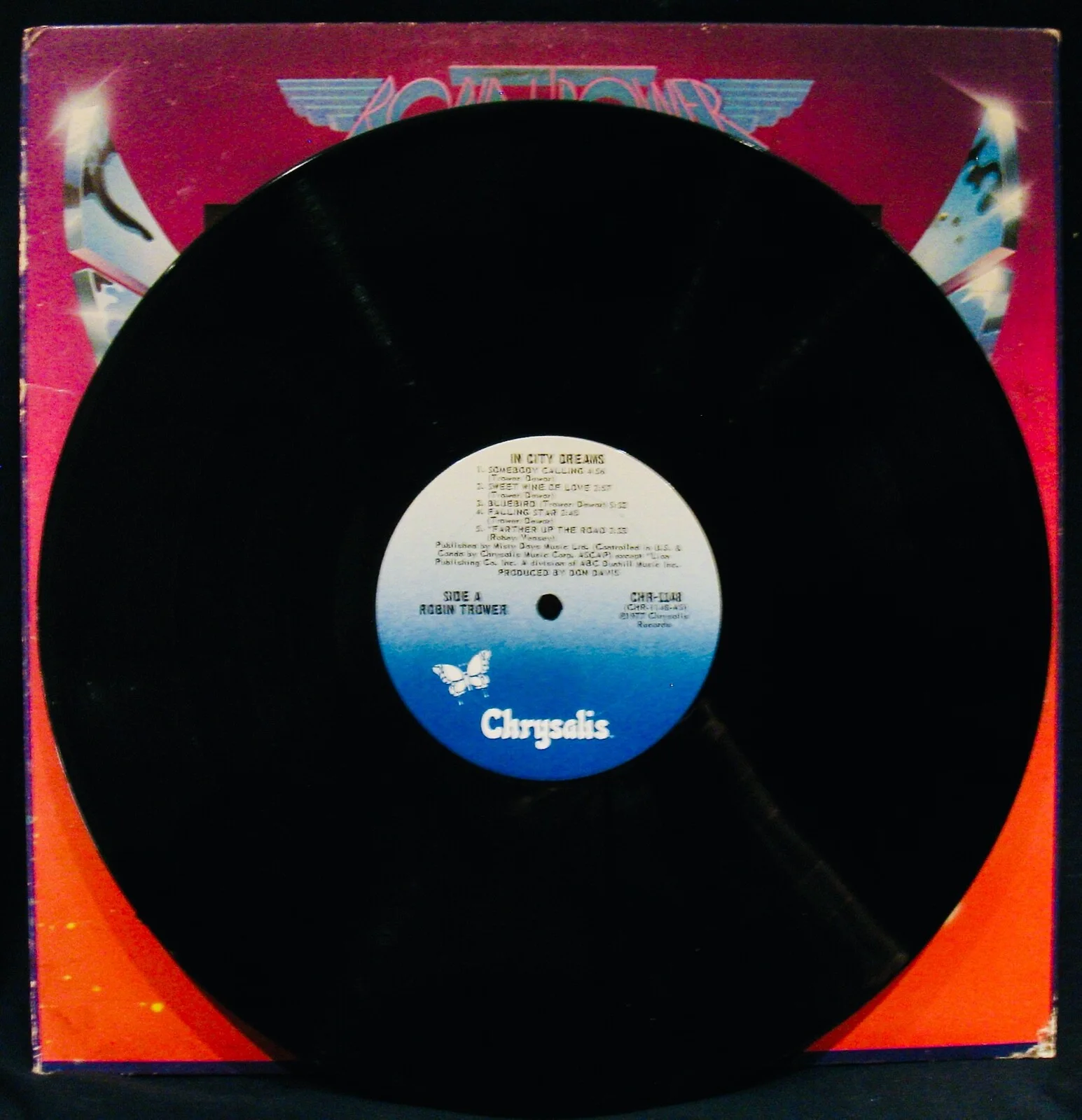 ROBIN TROWER~Autographed IN CITY DREAMS Album~Procul Harum~Fender Stratocaster, изображение 2