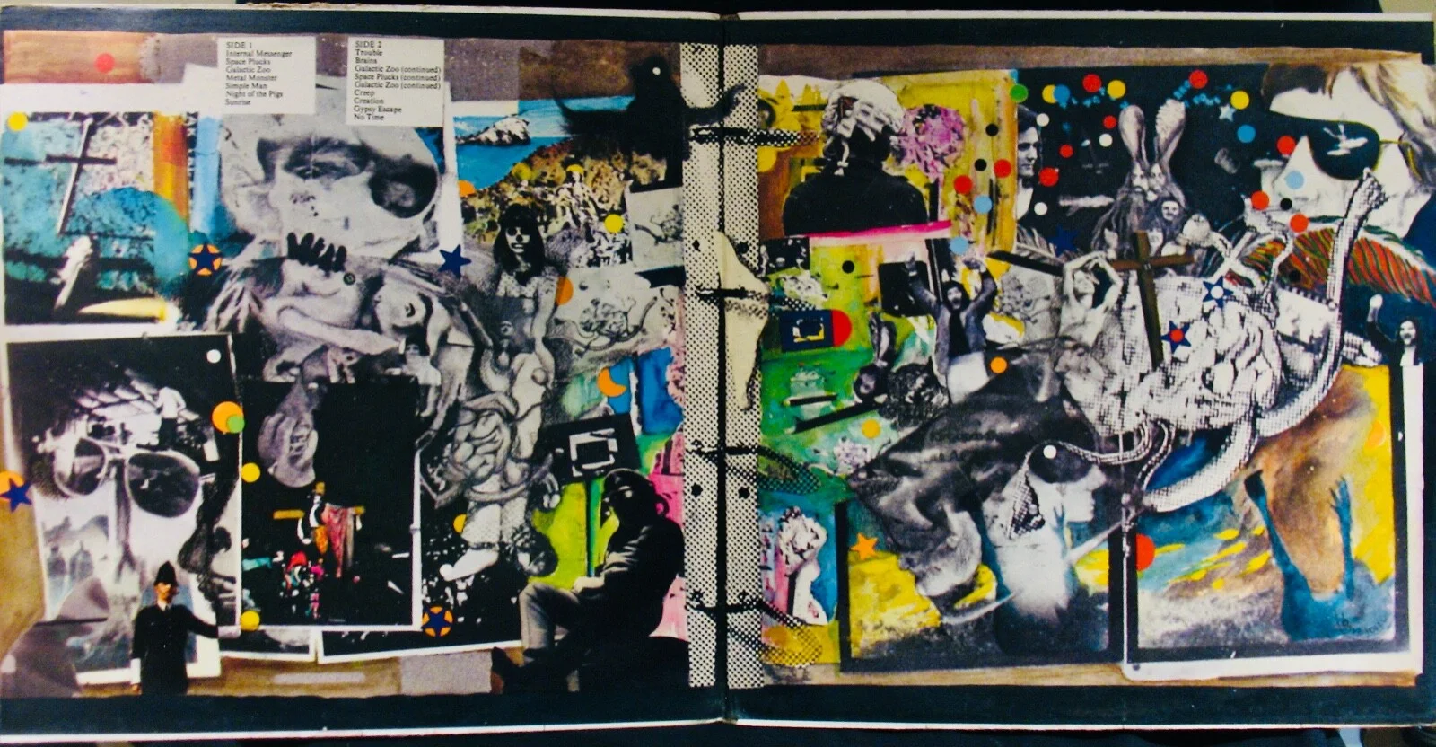 ARTHUR BROWN & RANDY CALIFORNIA Signed GALACTIC ZOO DOSSIER Album w/COA+Hologram, изображение 4