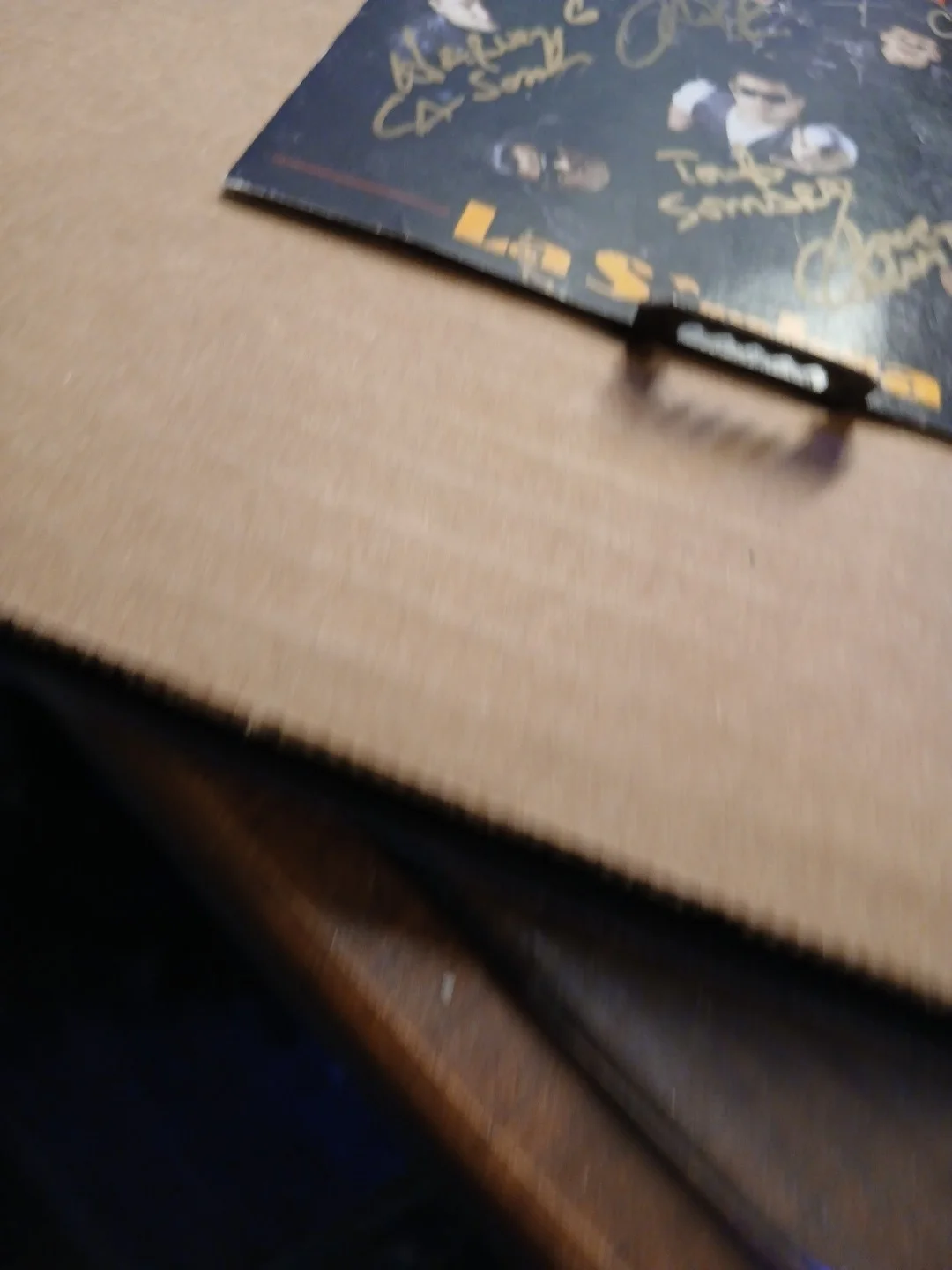 La Sombra: Porque Te Quiero Signed Band Autograph CD Cover only, image 2