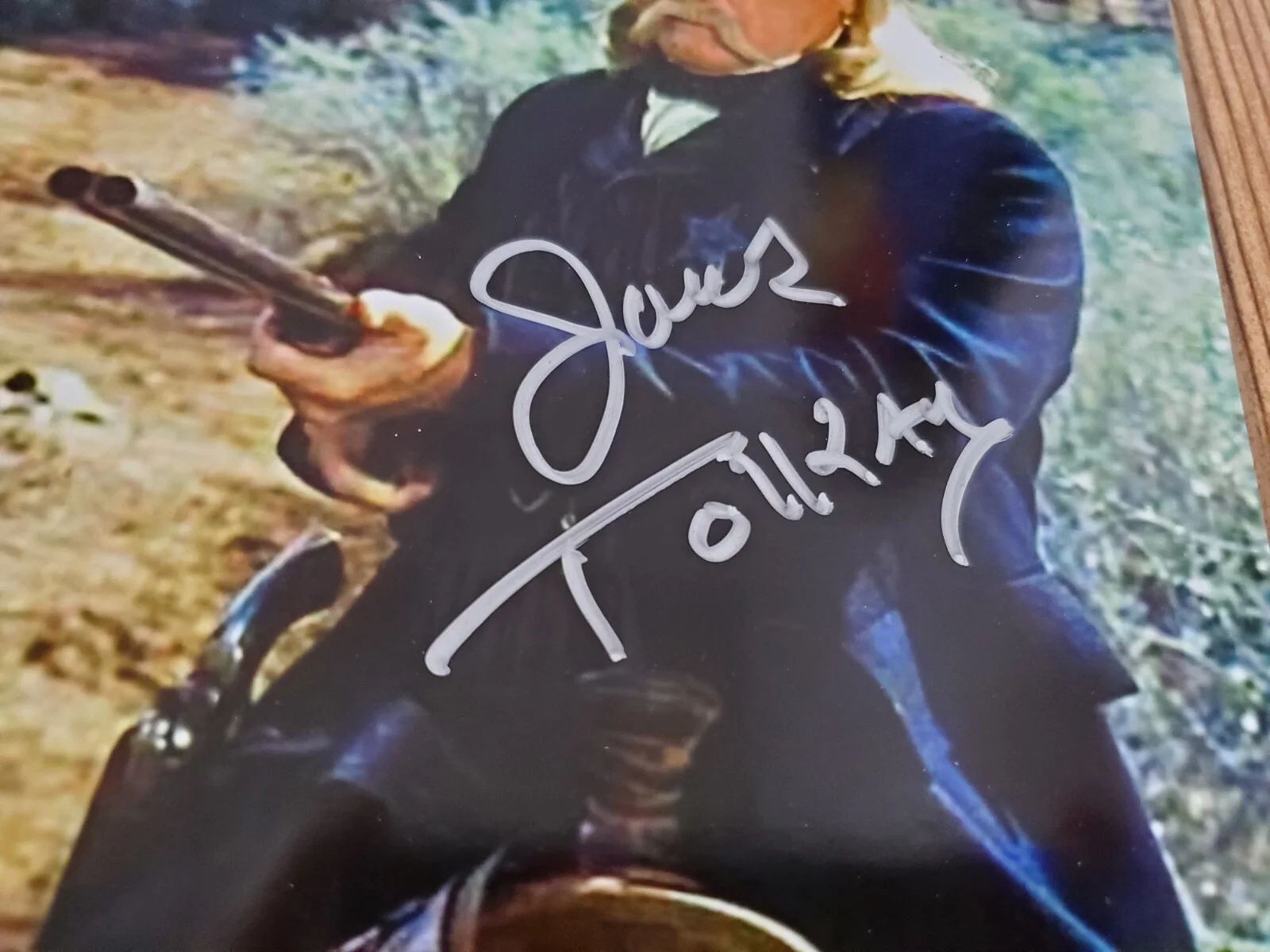 James Tolkan — James Tolkan Autograph 8x10 Photo Signed COA PSA Back to the Future Movie Actor, изображение 2
