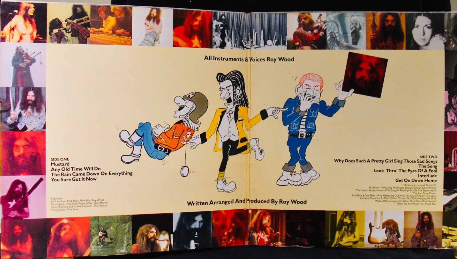 ELO~THE MOVE~Roy Wood Autographed MUSTARD Album w/COA+Hologram, изображение 4