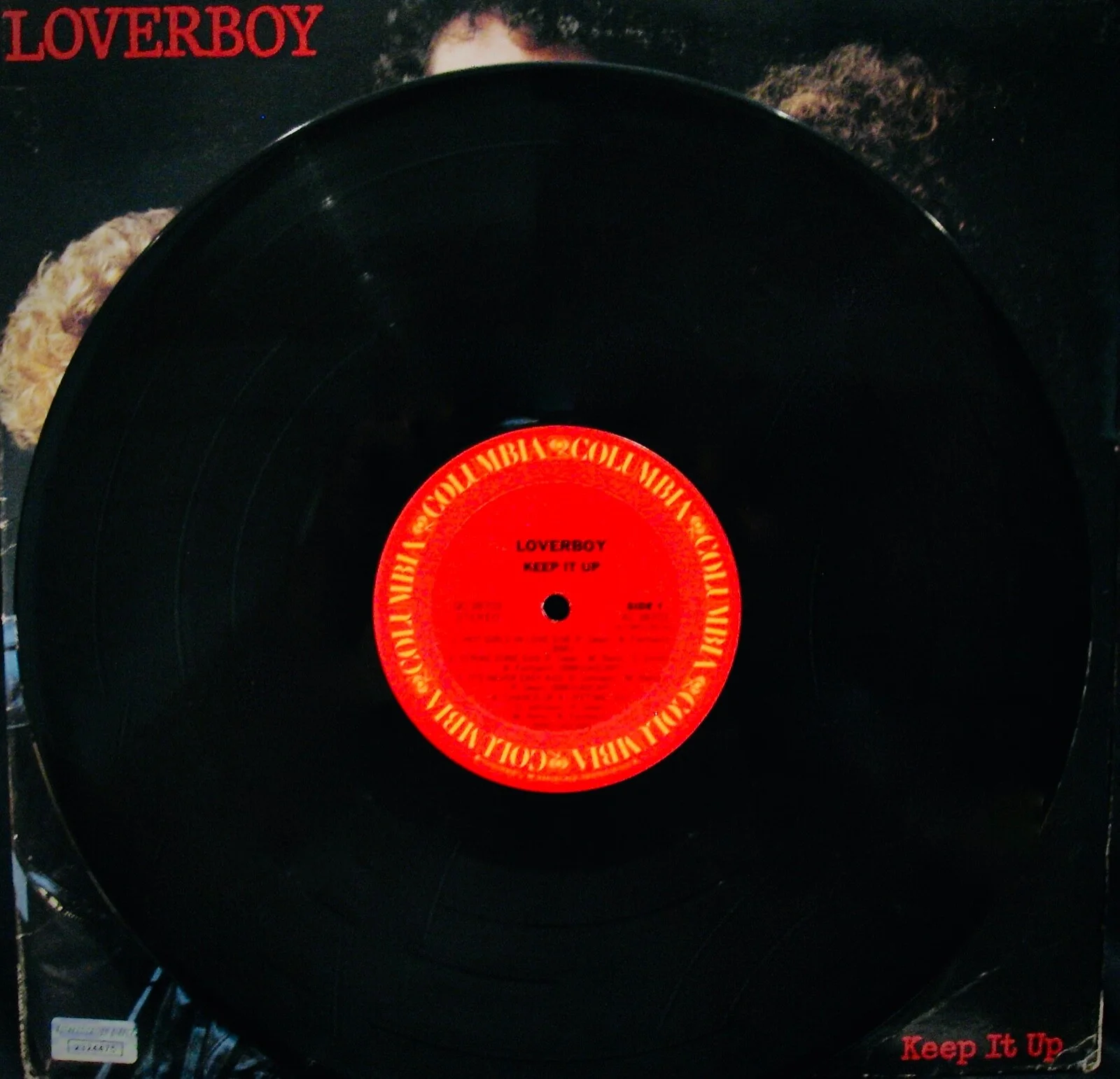 LOVERBOY • Autographed KEEP IT UP Album by 4 Members~With Hologram/COA, изображение 3