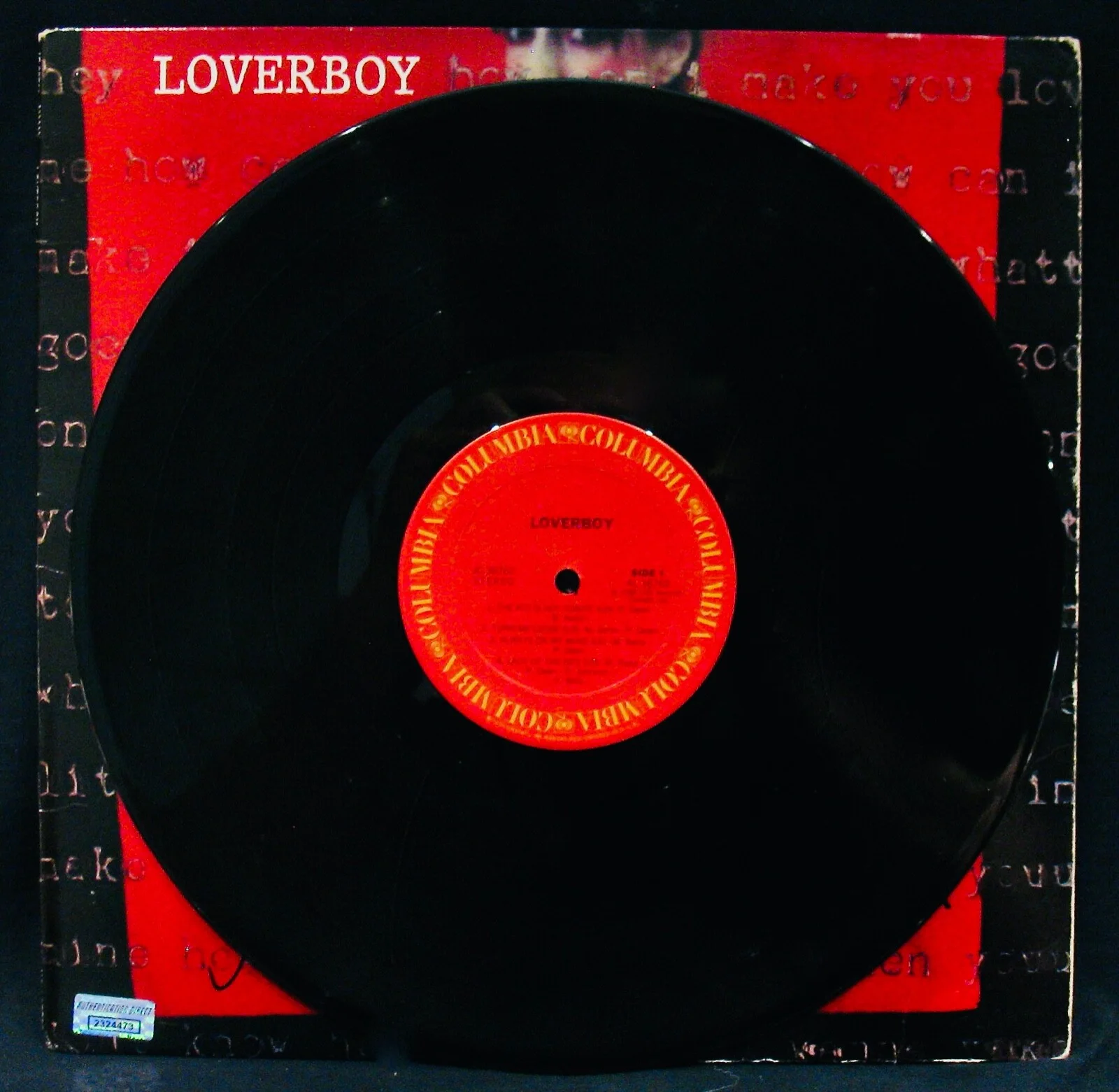 LOVERBOY • Autographed LOVERBOY Album by 4 Members~With Hologram/COA, image 3