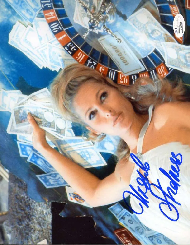 URSULA ANDRESS — Ursula Andress James Bond Jsa Coa Hand Signed 8x10 Photo Autograph Authentic