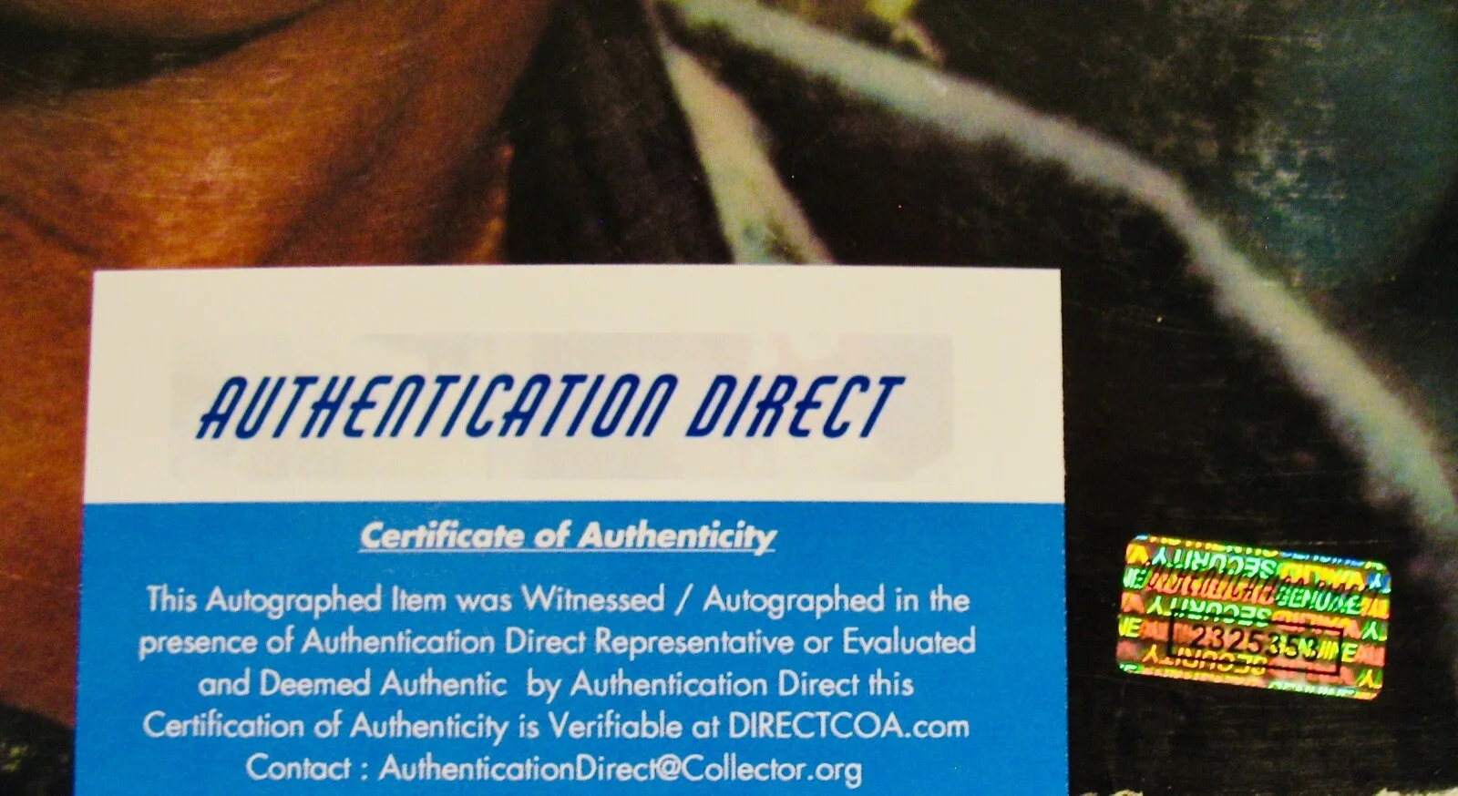 BARRY MANILOW • Autographed BARRY MANILOW I Album~With Hologram/COA, изображение 2