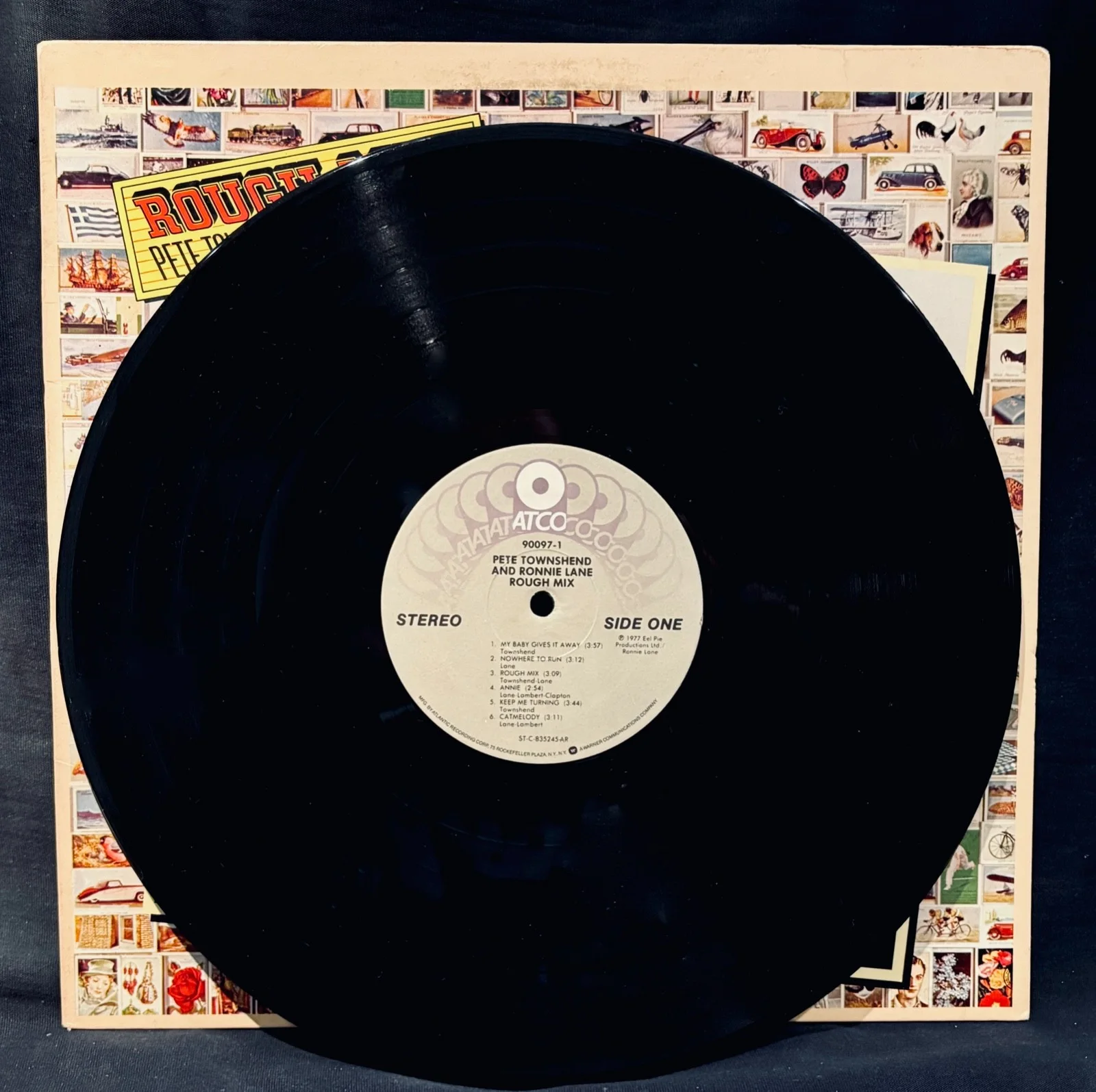 PETE TOWNSHEND Signed ROUGH MIX Promo/DJ Album~THE WHO~Guitar Hero~Ronnie Lane, изображение 3