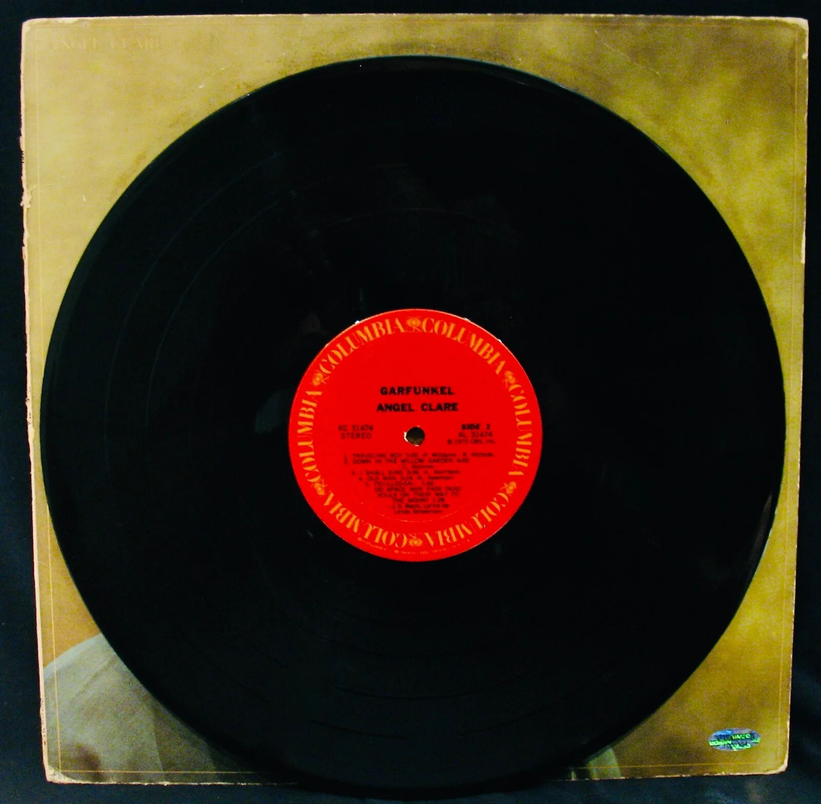 ART GARFUNKEL~Autographed ANGEL CLARE Album w/COA+Hologram~Simon & Garfunkel, изображение 3