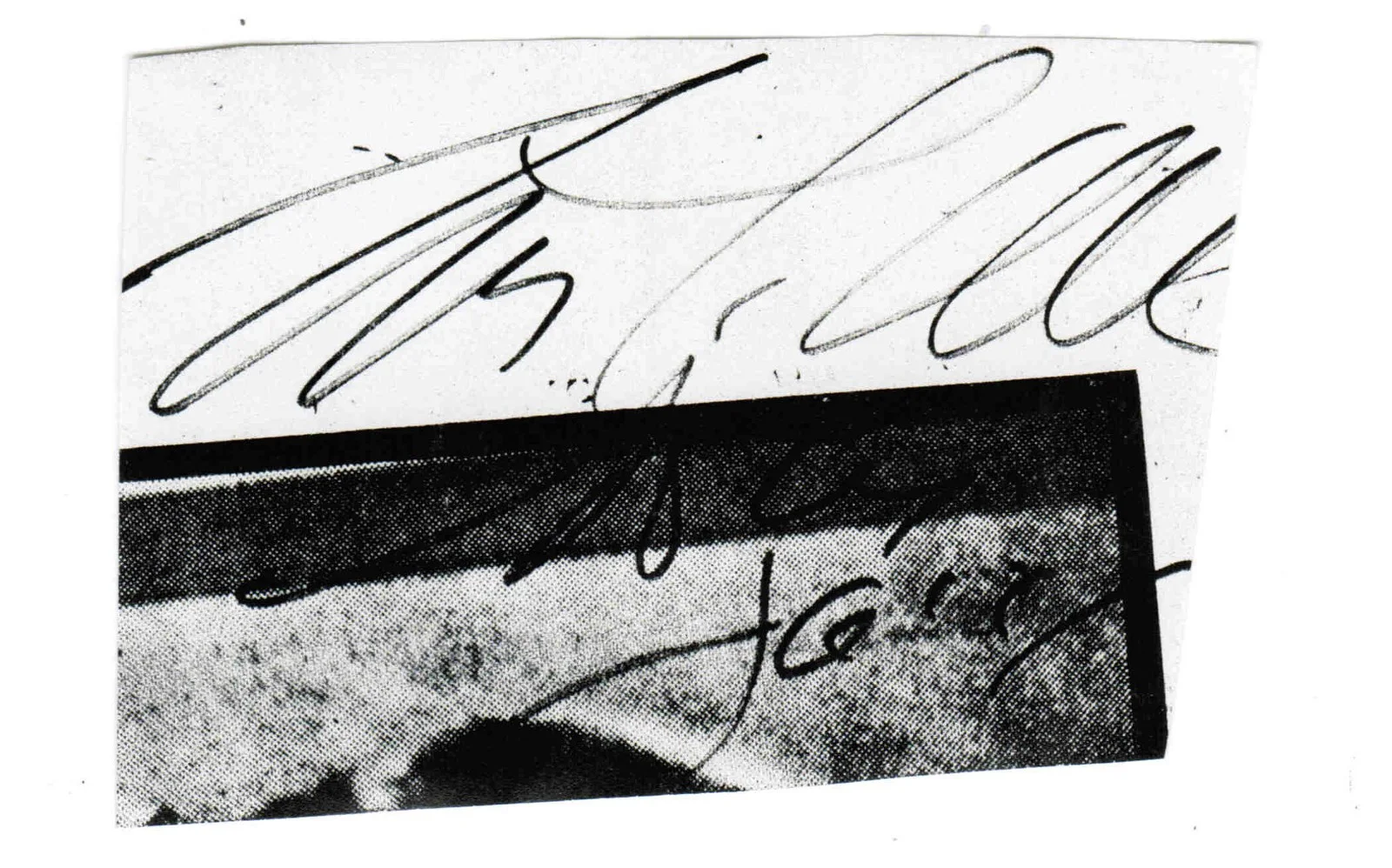 VTG 1981 Tom T. Hall Hand Signed Autograph /Fan Taken 3.5 x 3.5 Photo Ticket, изображение 2