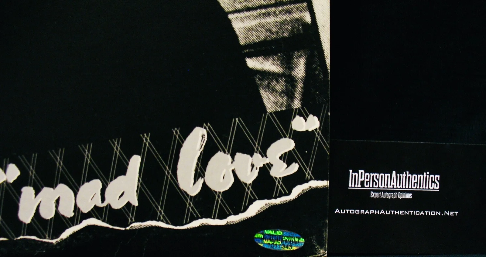LINDA RONSTADT • Autographed MAD LOVE Album~Near Mint~The Stone Poneys~With/COA, изображение 3