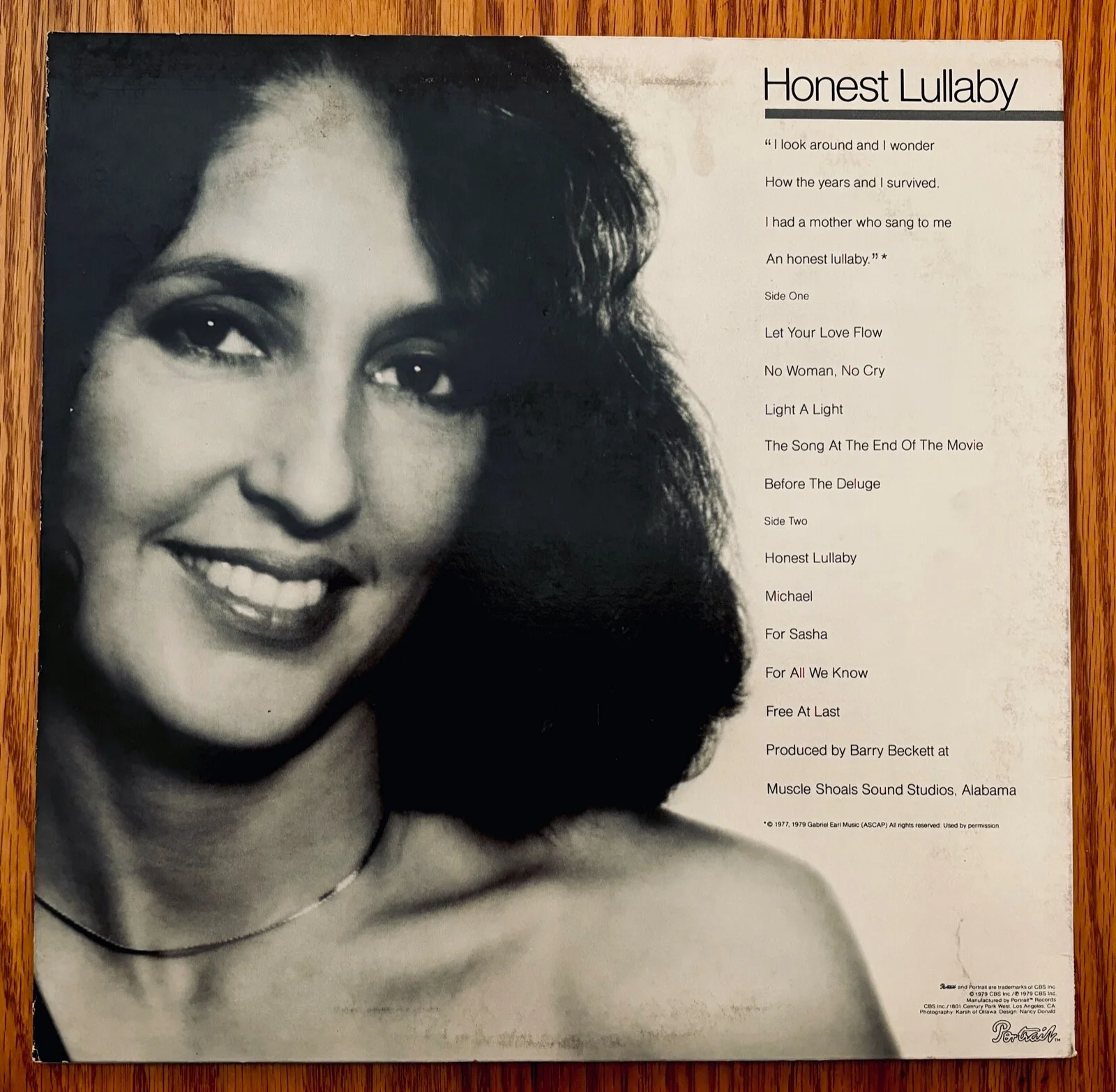 JOAN BAEZ~Signed HONEST LULLABY Album w/Inscription~Folk Singer~Woodstock, изображение 3