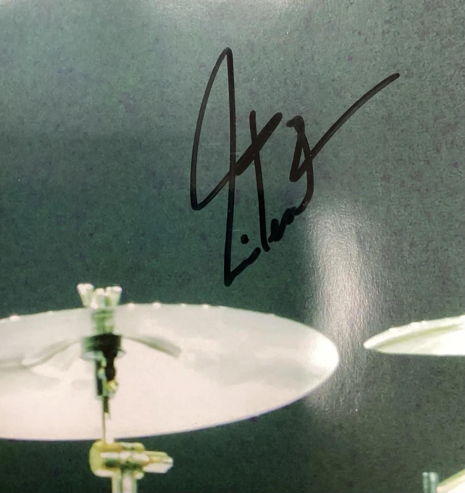 Neil Peart Signed Poster Rush Autograph Anatomy of a Drum Solo Rock HOF JSA, изображение 4