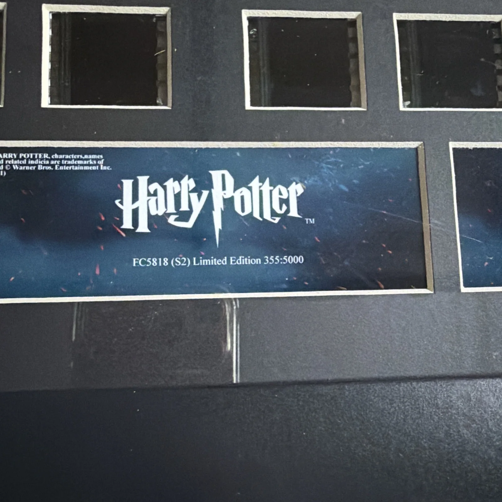 Harry Potter Framed Film Cells From 8 Films Ltd Edition With Certificate, изображение 2