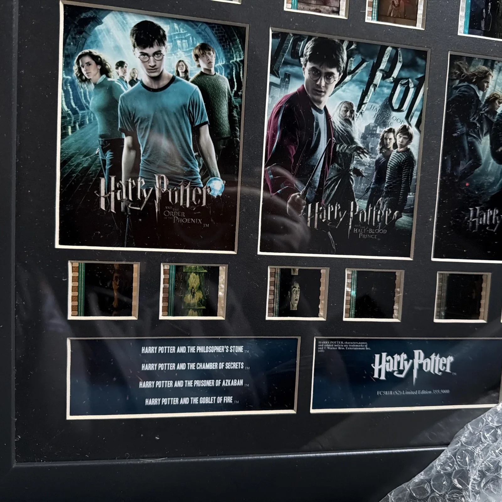 Harry Potter Framed Film Cells From 8 Films Ltd Edition With Certificate, изображение 5