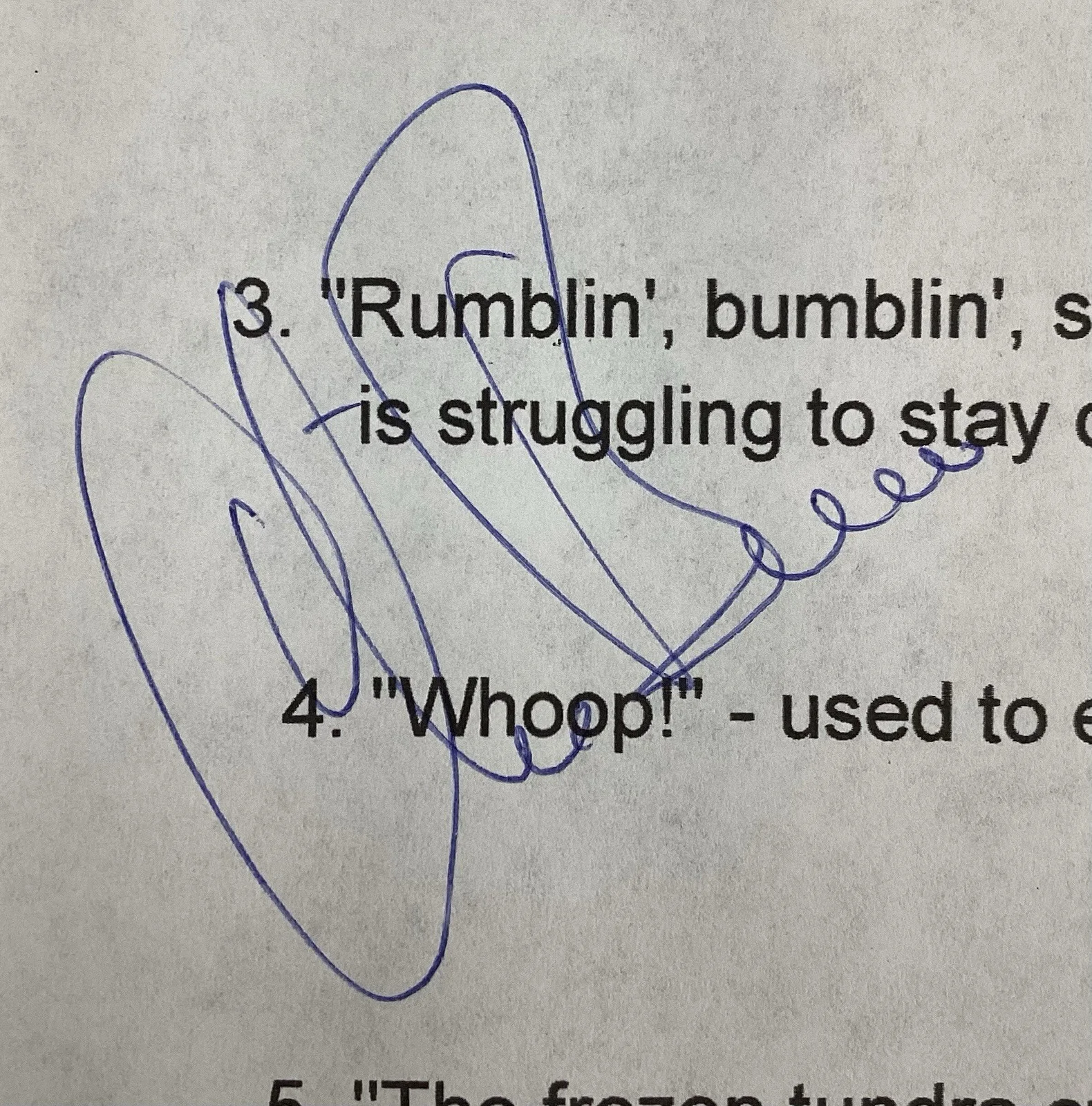Chris Berman — Chris Berman “Boomer” Signed “Famous Sayings” ESPN SportsCenter Autograph JSA, изображение 2