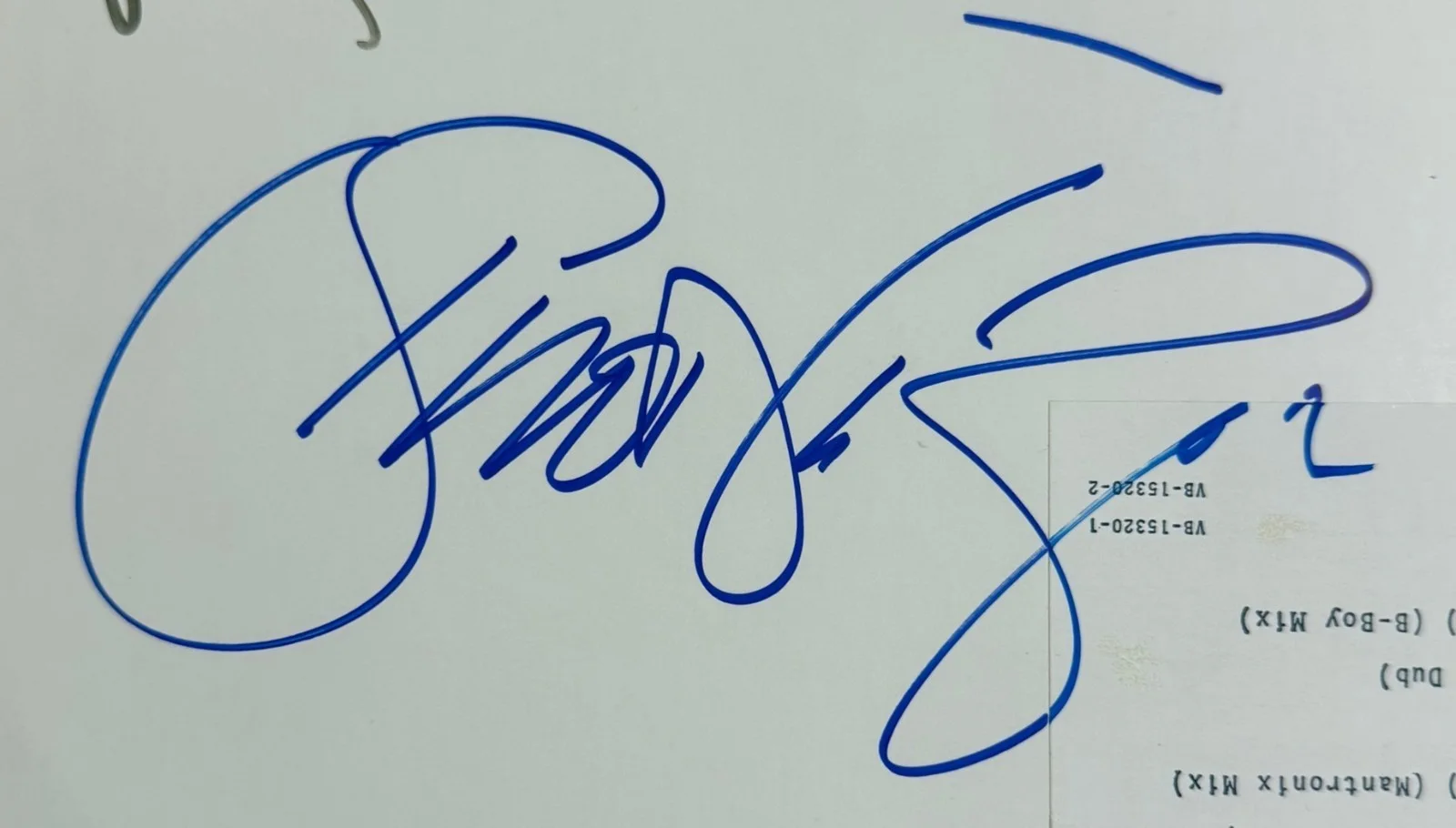 EPPERSON signed DURAN DURAN autographed x 3 MASTER MIXES double LP album, image 5