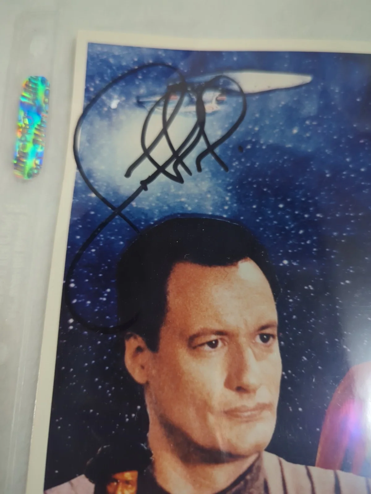 Signed John DeLancie Photo No Coa, image 2