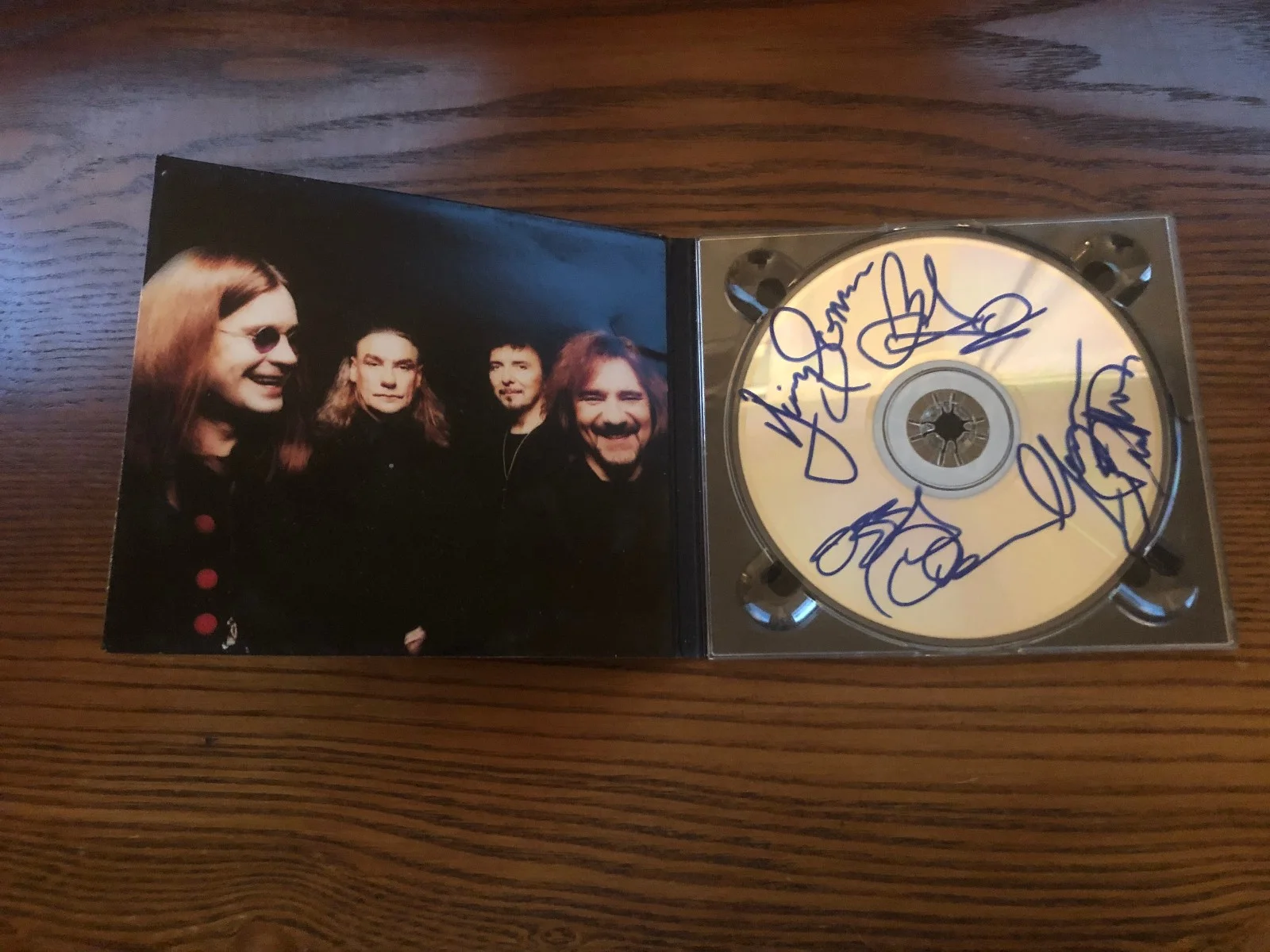 PSYCHO MAN by Black Sabbath - Autographed by all 4 band members!, image 5