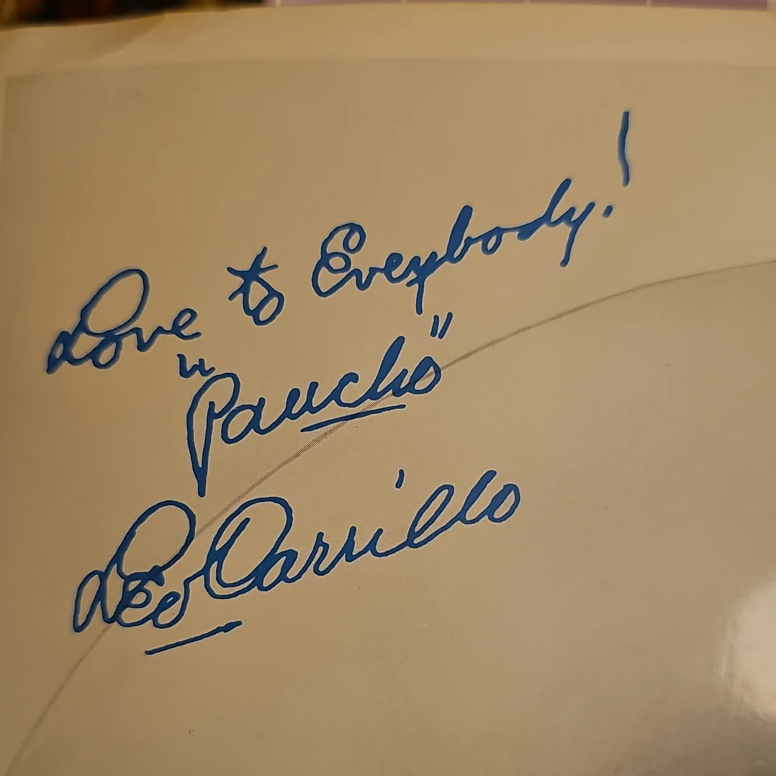 Leo Carrillo — Autographed Leo Carrillo Pancho Photograph The Cisco Kid Original 1953, image 3
