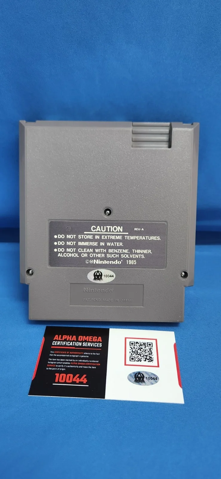 Nick Castle — Nick Castle Signed The Last Starfighter Nintendo Game NES COA, image 4