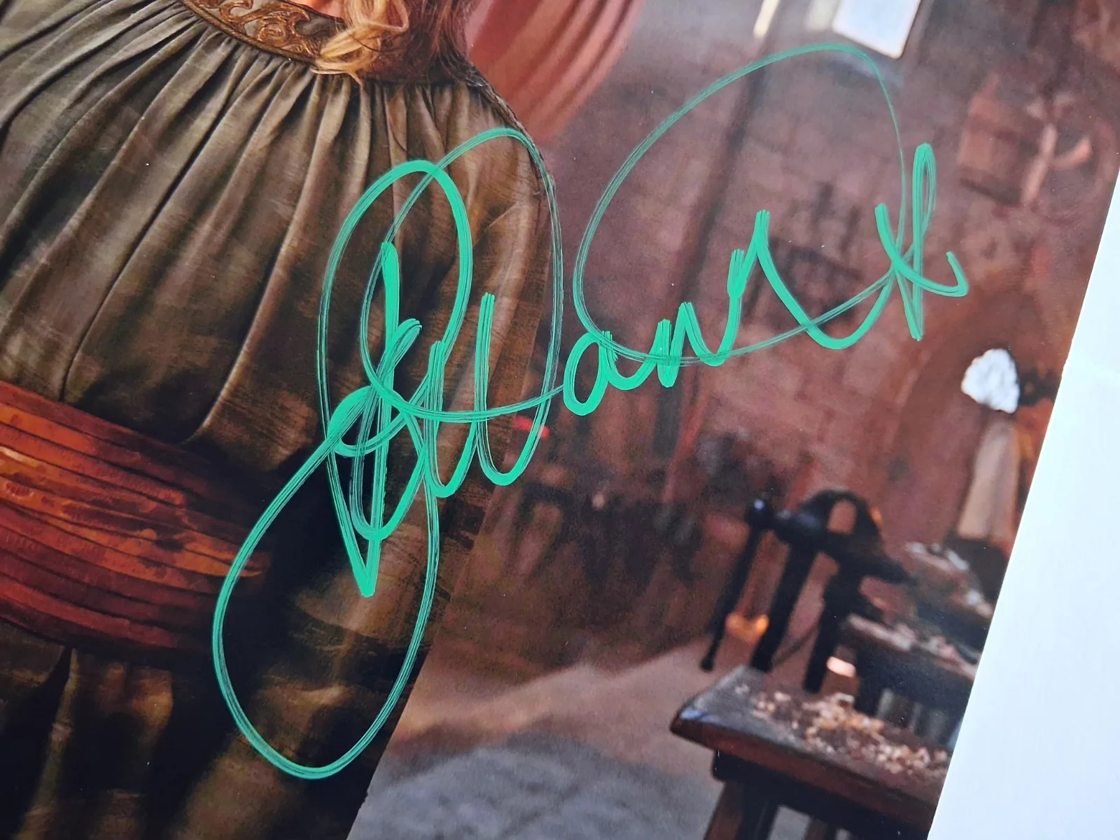 BEN DANIELS in LOTR: THE RINGS OF POWER Genuine hand signed autograph 8x10 photo, изображение 2